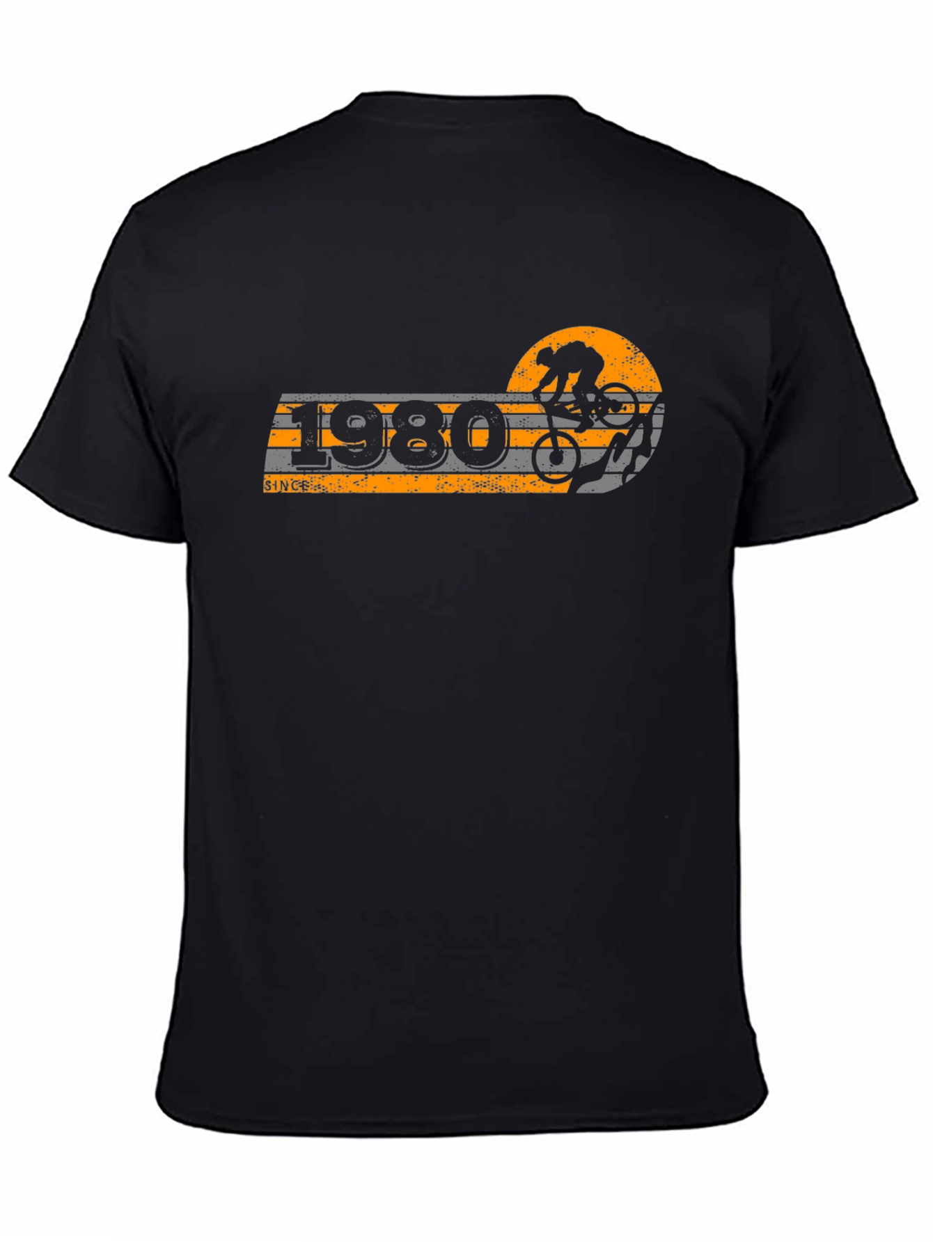 Vintage 1980s Biker T-Shirt - Retro Cycling Tee