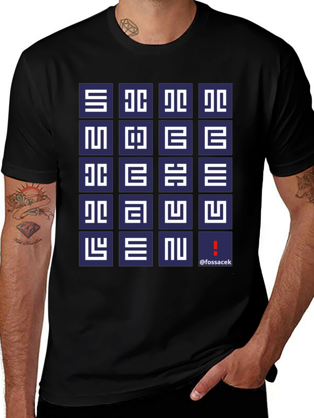 Geometric Pattern T-Shirt