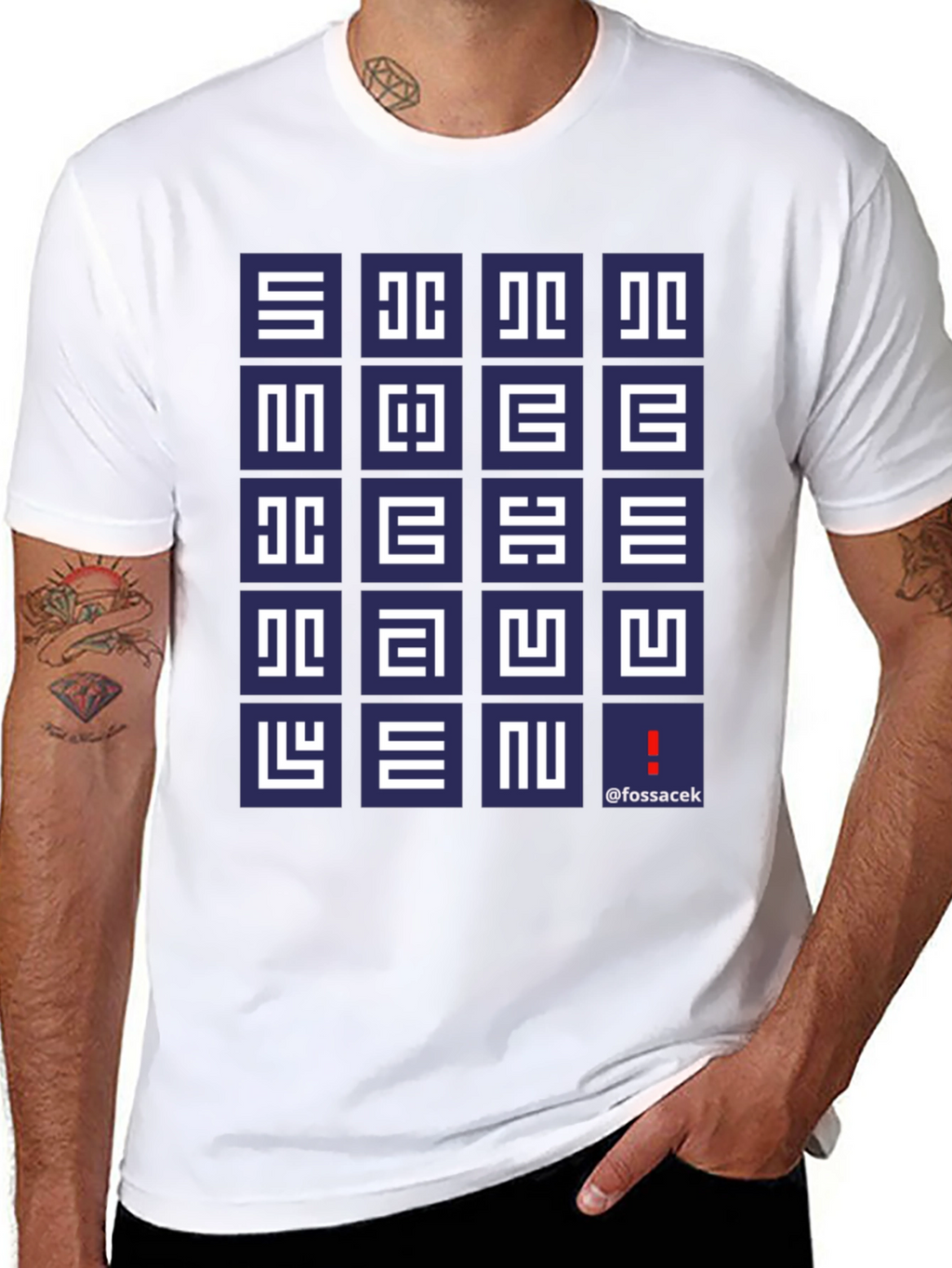 Geometric Pattern T-Shirt