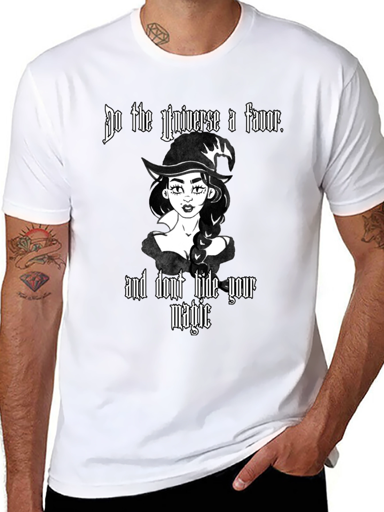 Witch Magic T-Shirt - Universe Favor Graphic Tee