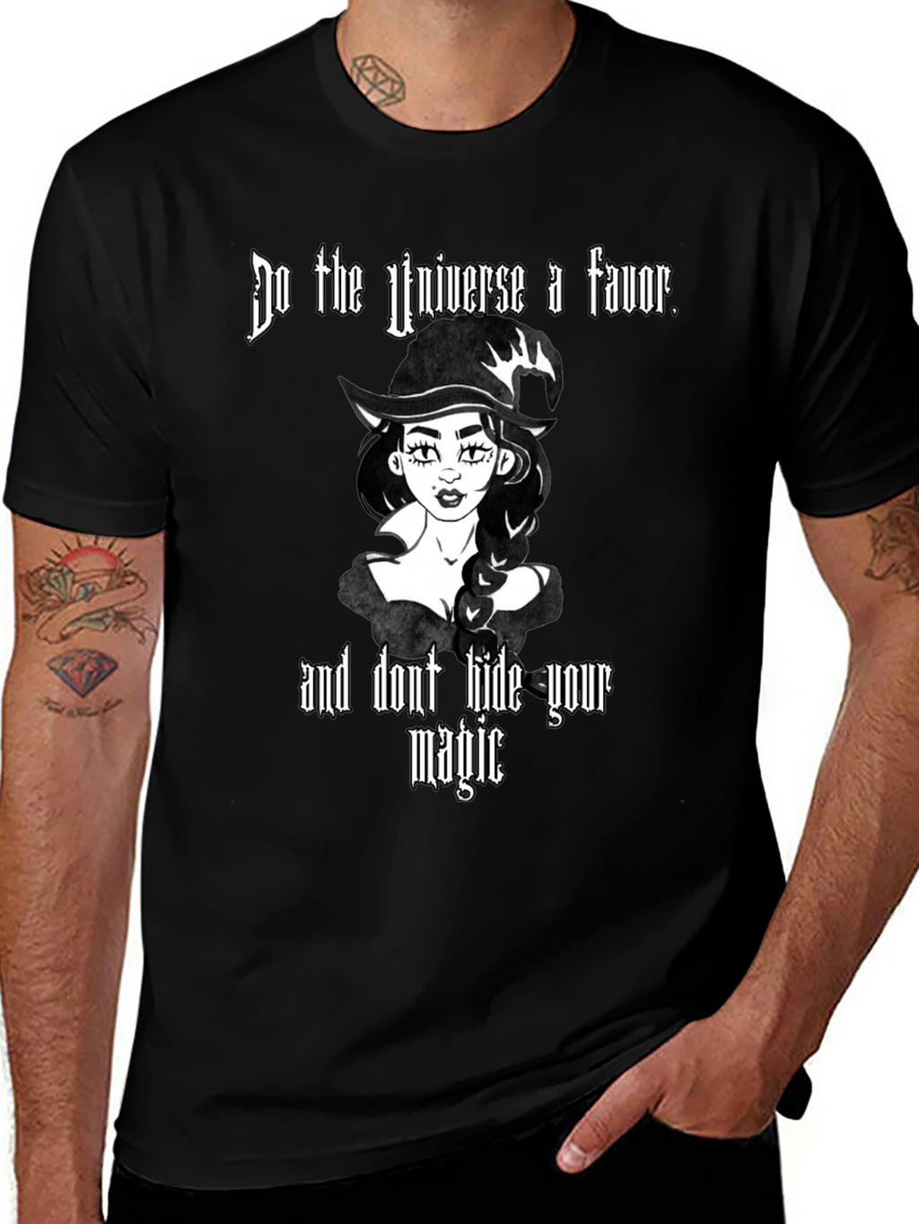 Witch Magic T-Shirt - Universe Favor Graphic Tee