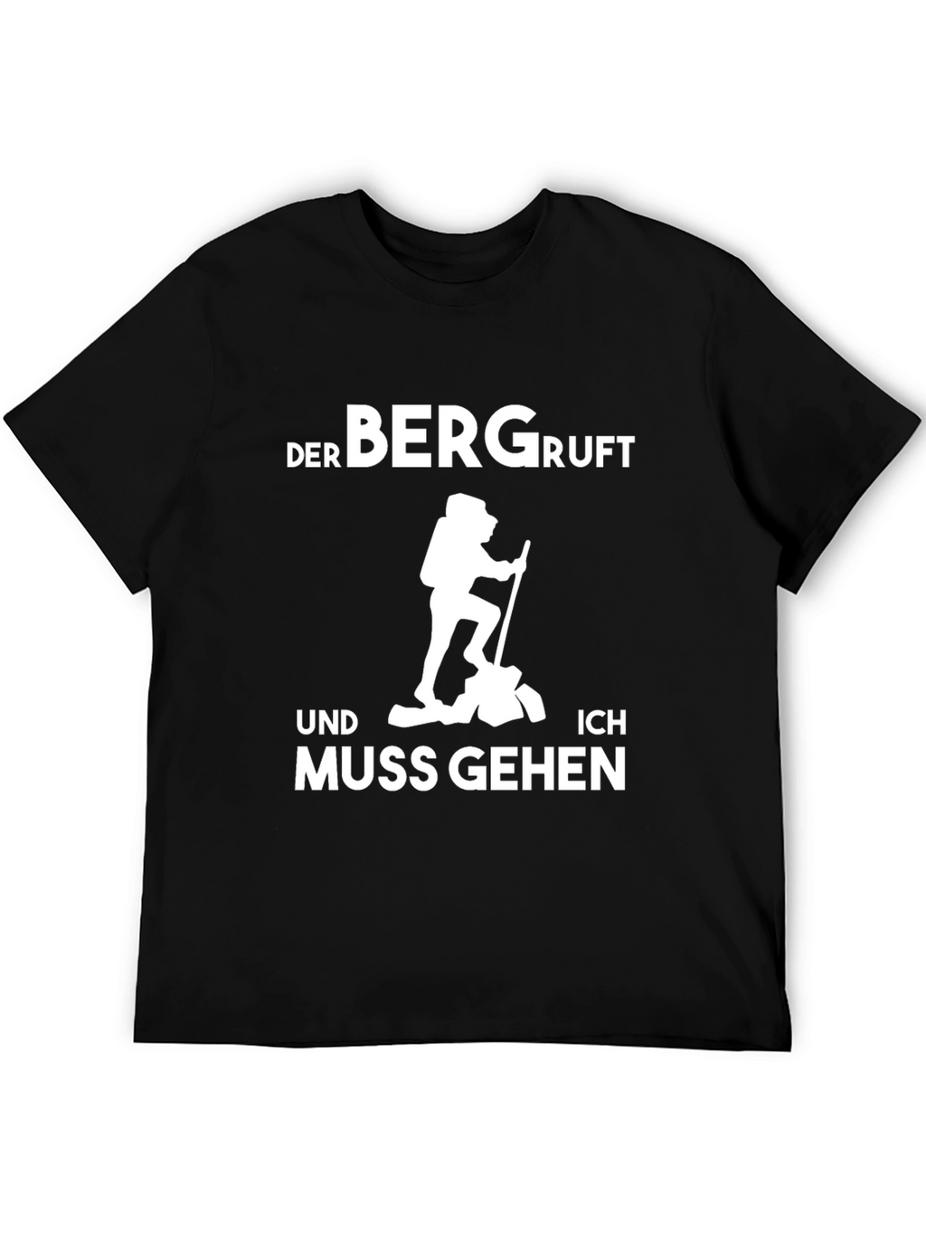 Der Berg Ruft T-Shirt - Hiking Adventure Tee