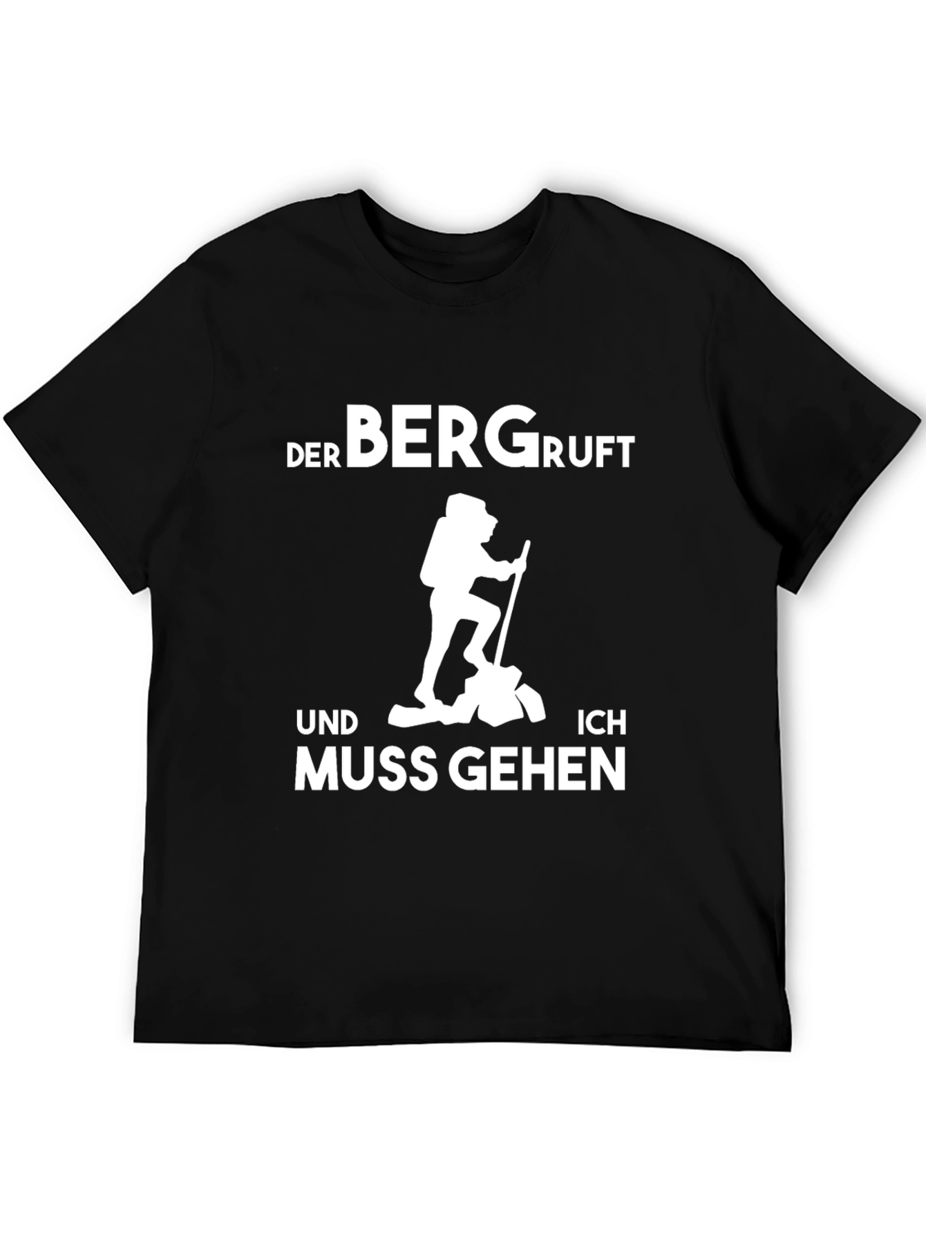 Der Berg Ruft T-Shirt - Hiking Adventure Tee