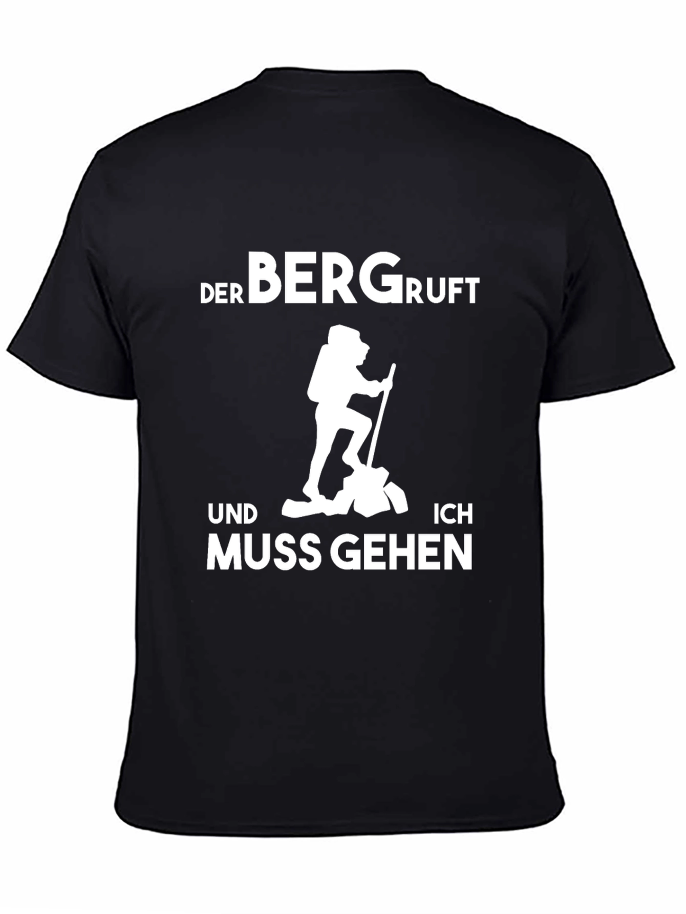 Der Berg Ruft T-Shirt - Hiking Adventure Tee