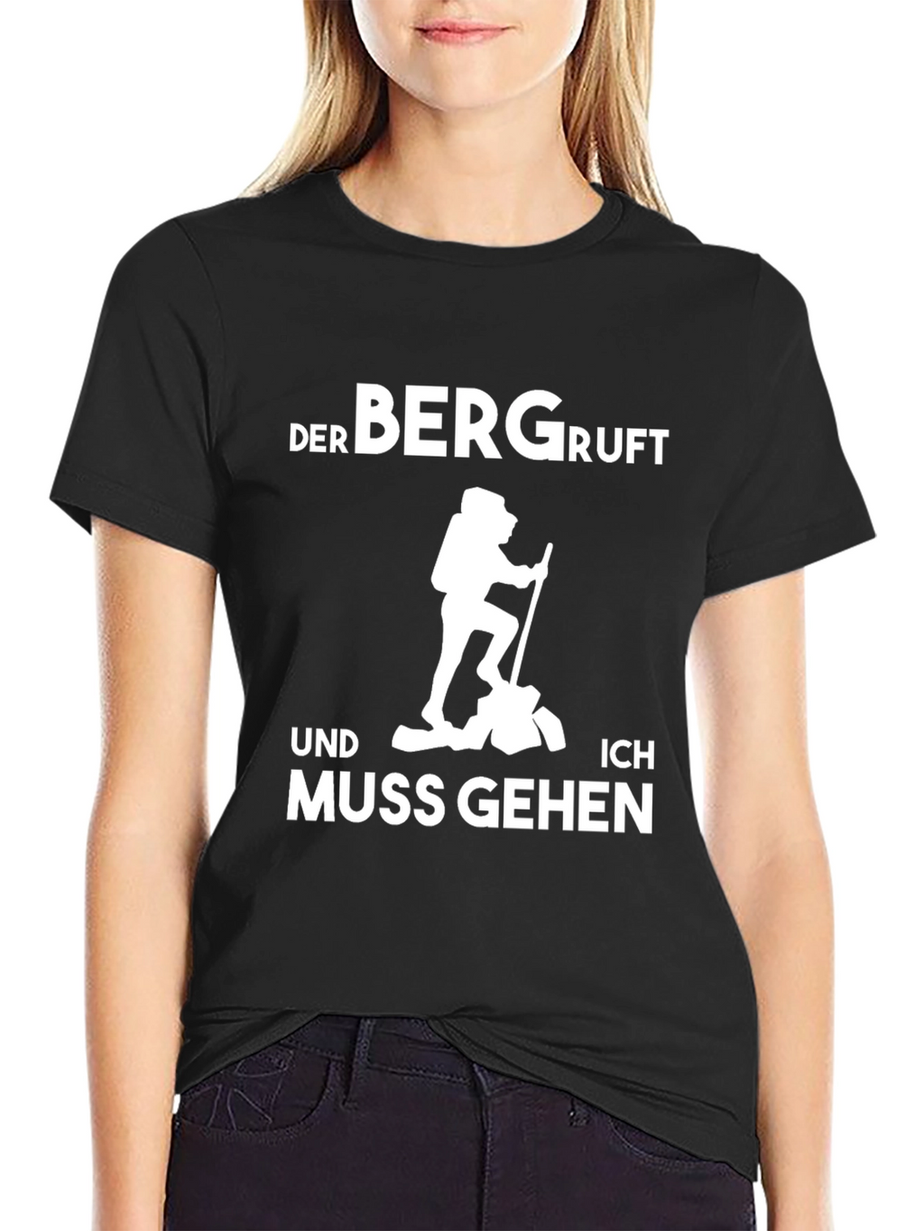 Der Berg Ruft T-Shirt - Hiking Adventure Tee