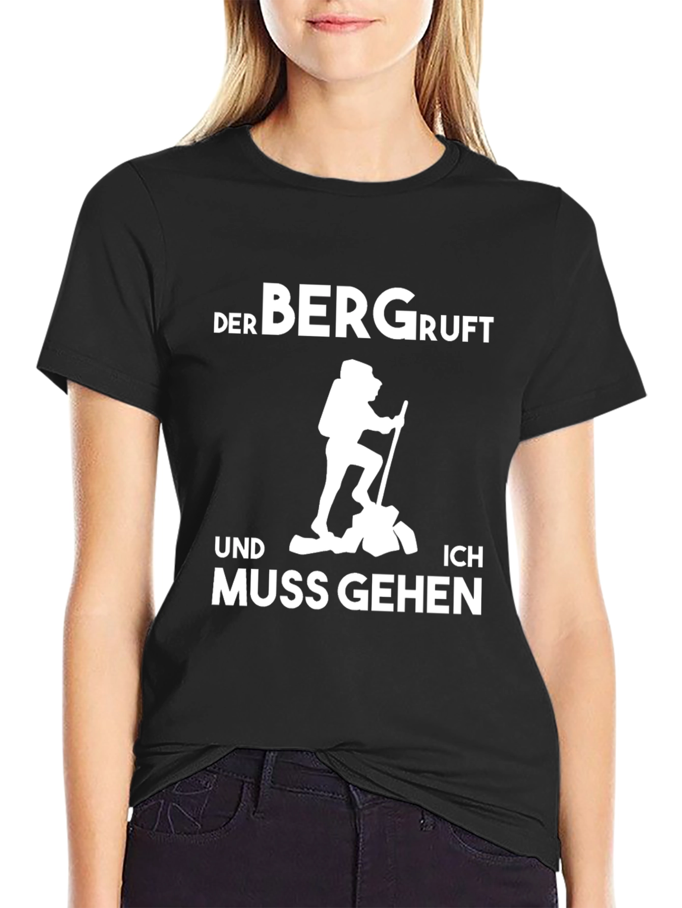 Der Berg Ruft T-Shirt - Hiking Adventure Tee