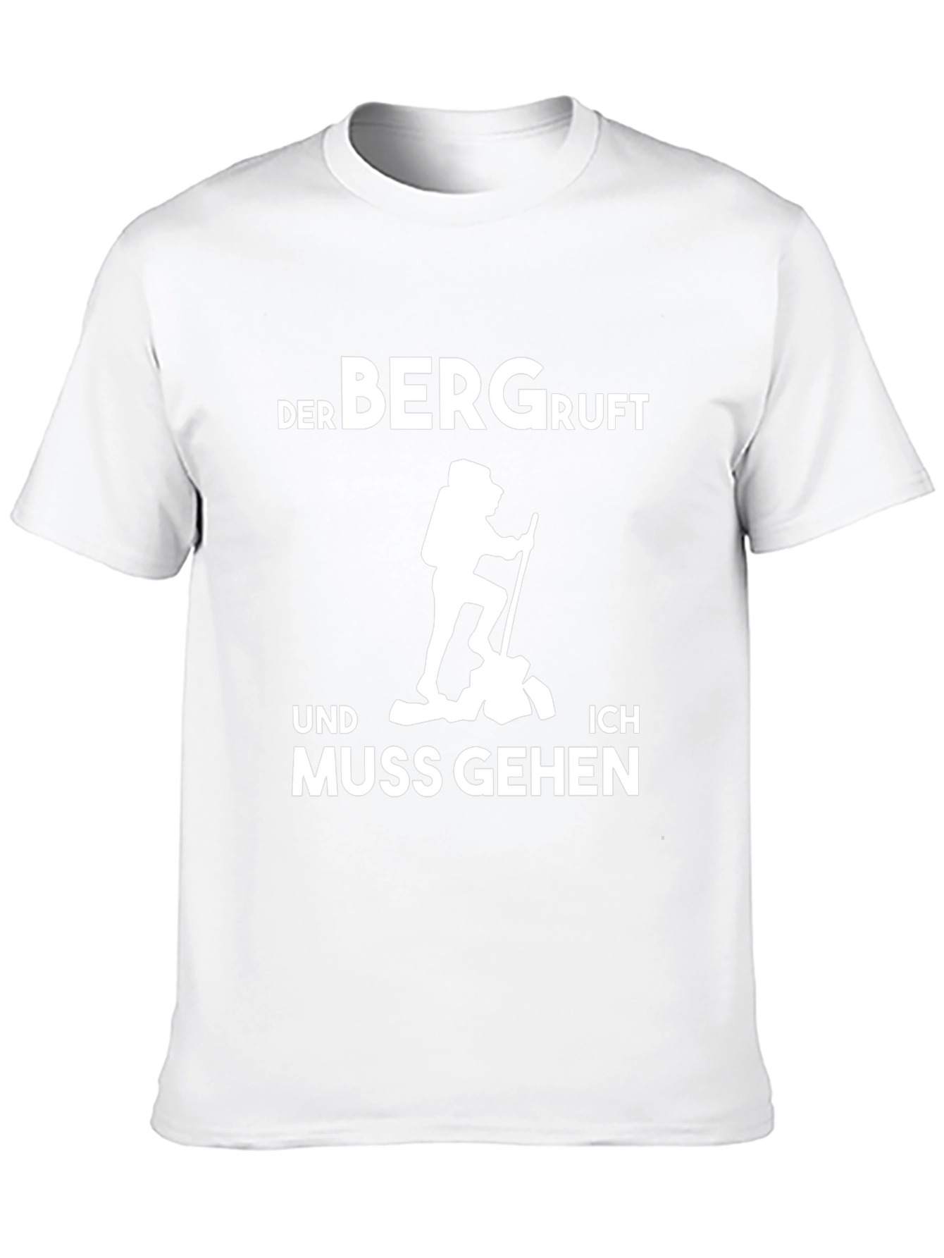 Der Berg Ruft T-Shirt - Hiking Adventure Tee