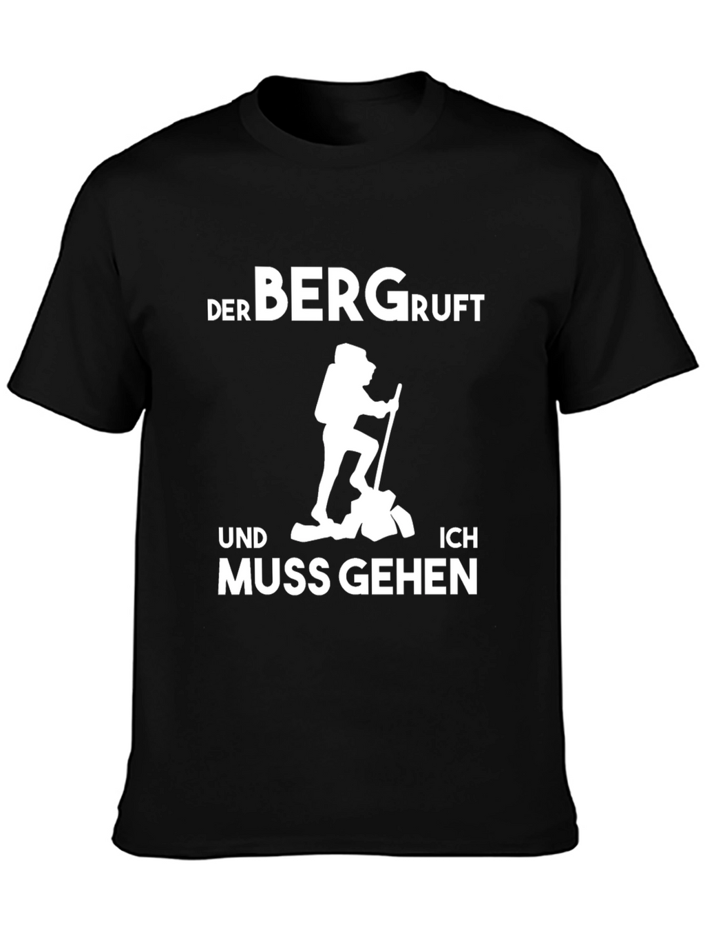 Der Berg Ruft T-Shirt - Hiking Adventure Tee
