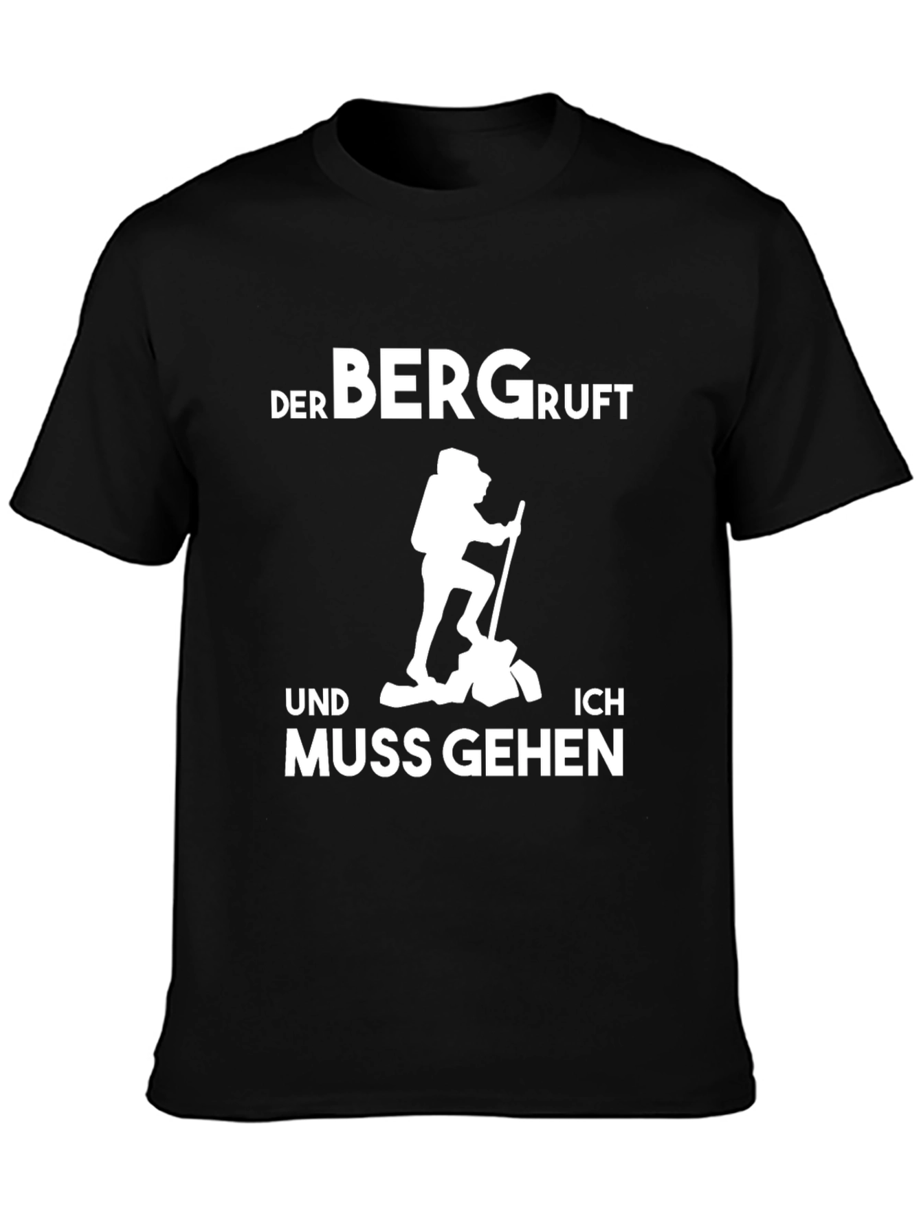 Der Berg Ruft T-Shirt - Hiking Adventure Tee