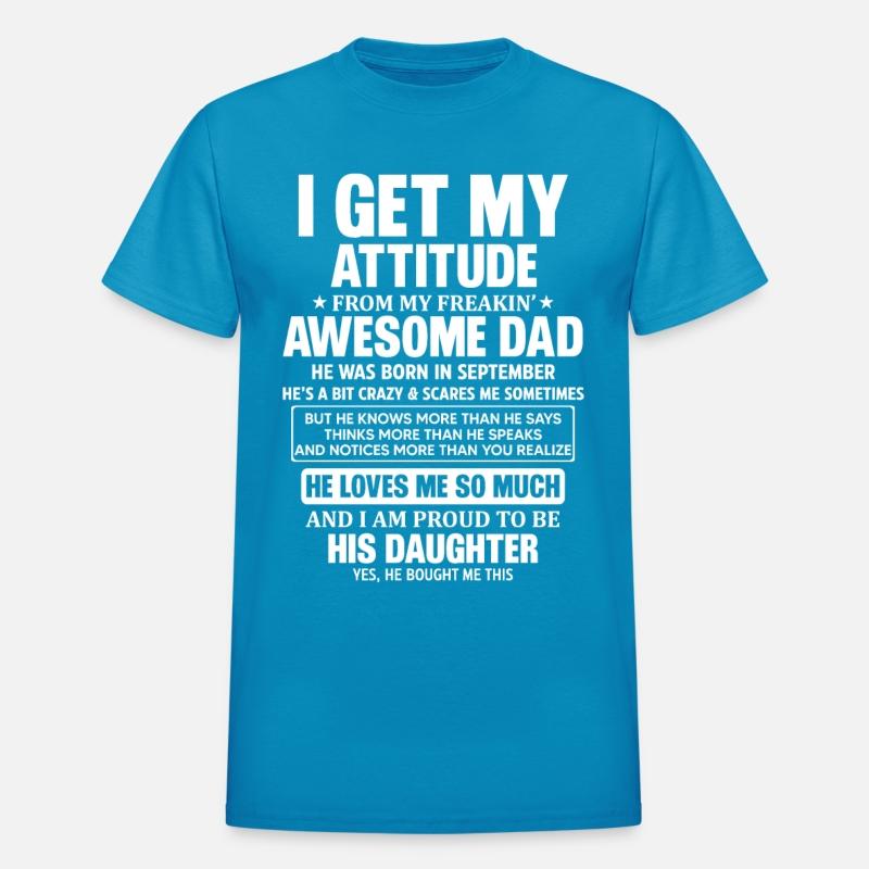 Awesome Dad He Was Born In September