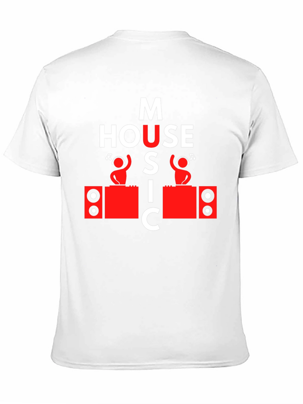 House Music DJ Graphic Tee