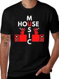 House Music DJ Graphic Tee