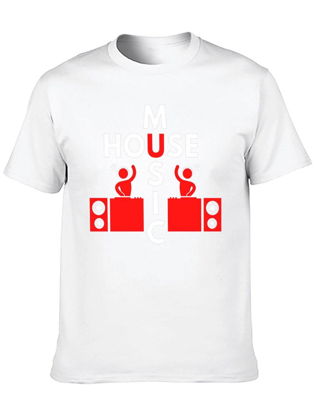 House Music DJ Graphic Tee