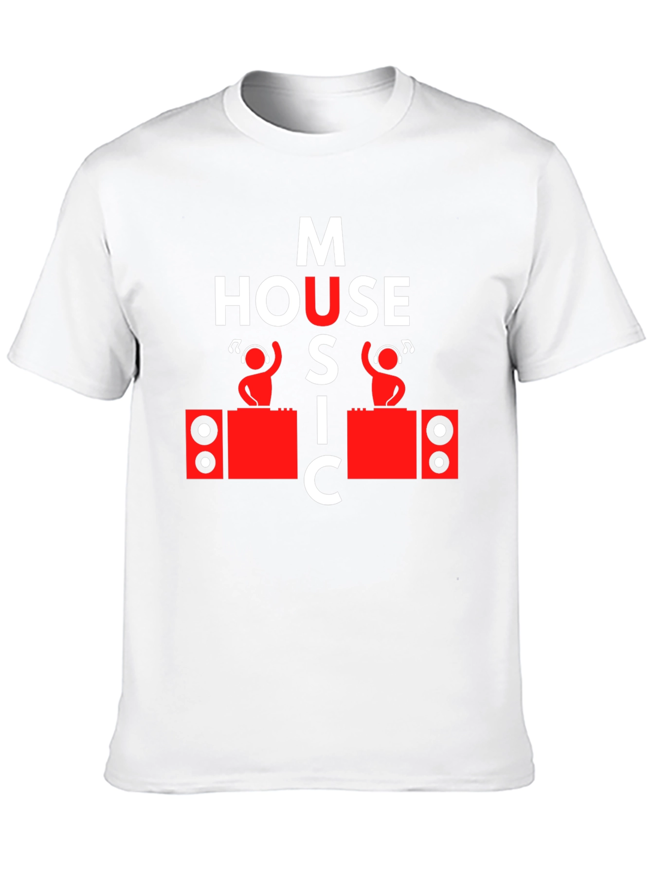 House Music DJ Graphic Tee