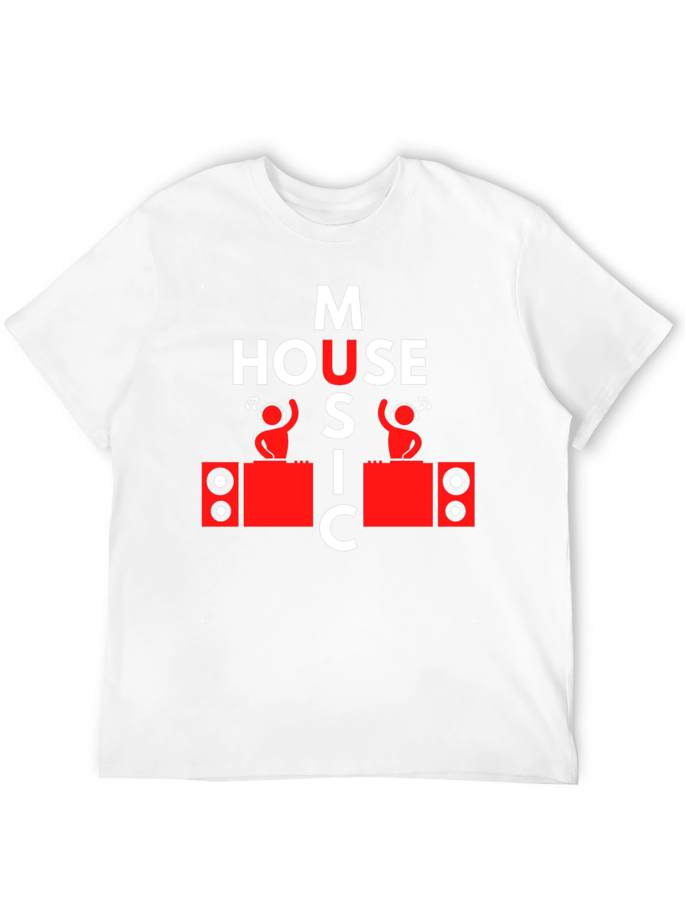 House Music DJ Graphic Tee