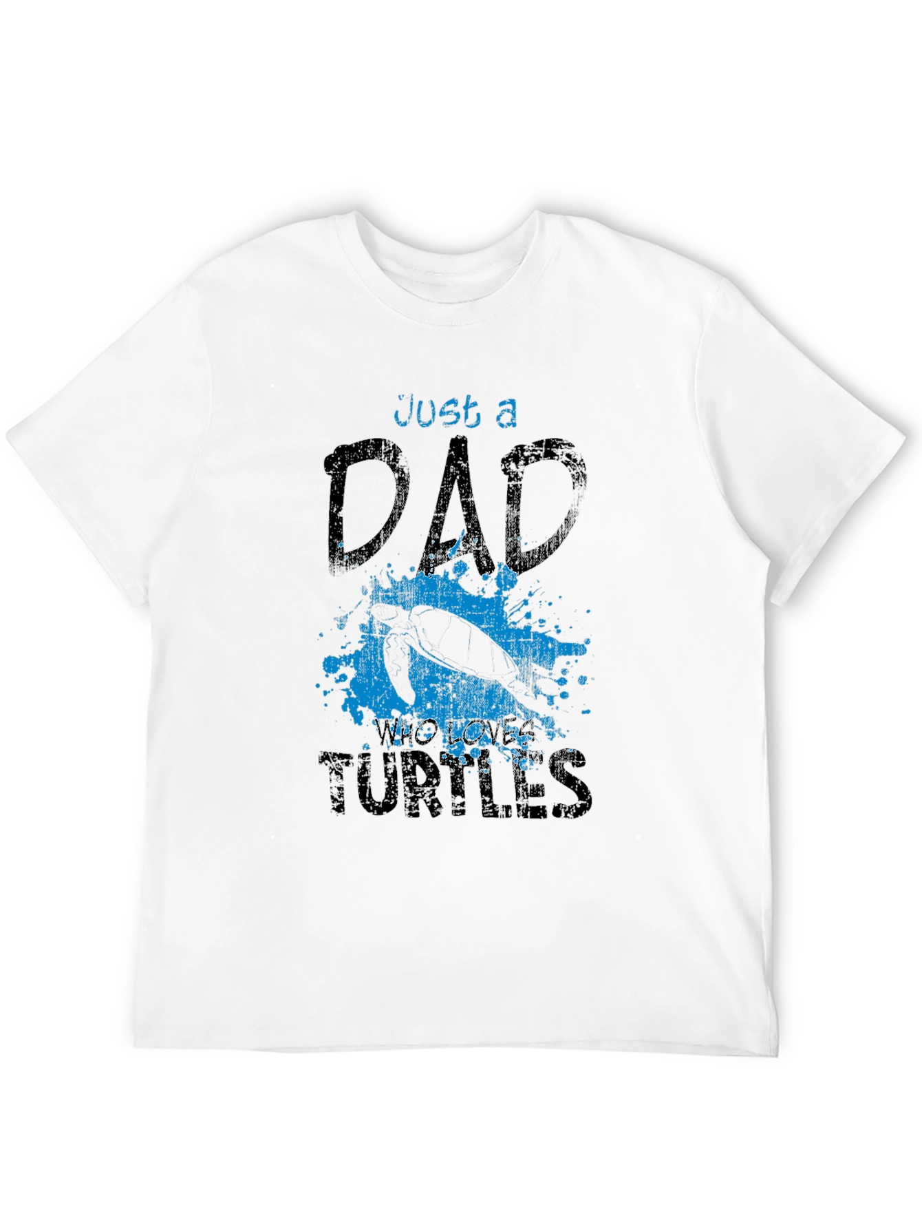 Dad of Turtles T-Shirt - Black Tee