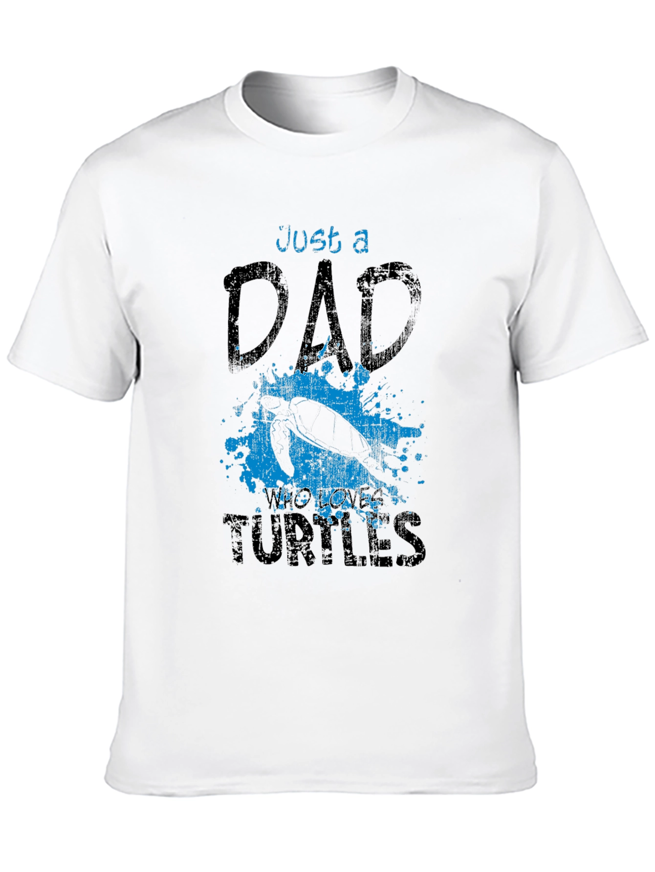 Dad of Turtles T-Shirt - Black Tee