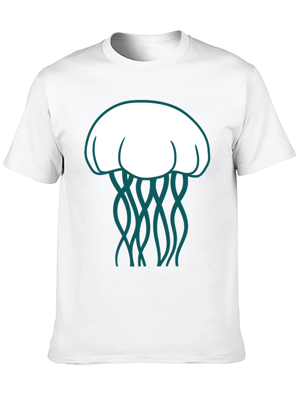 Jellyfish Graphic Tee - Unique Ocean Life Design