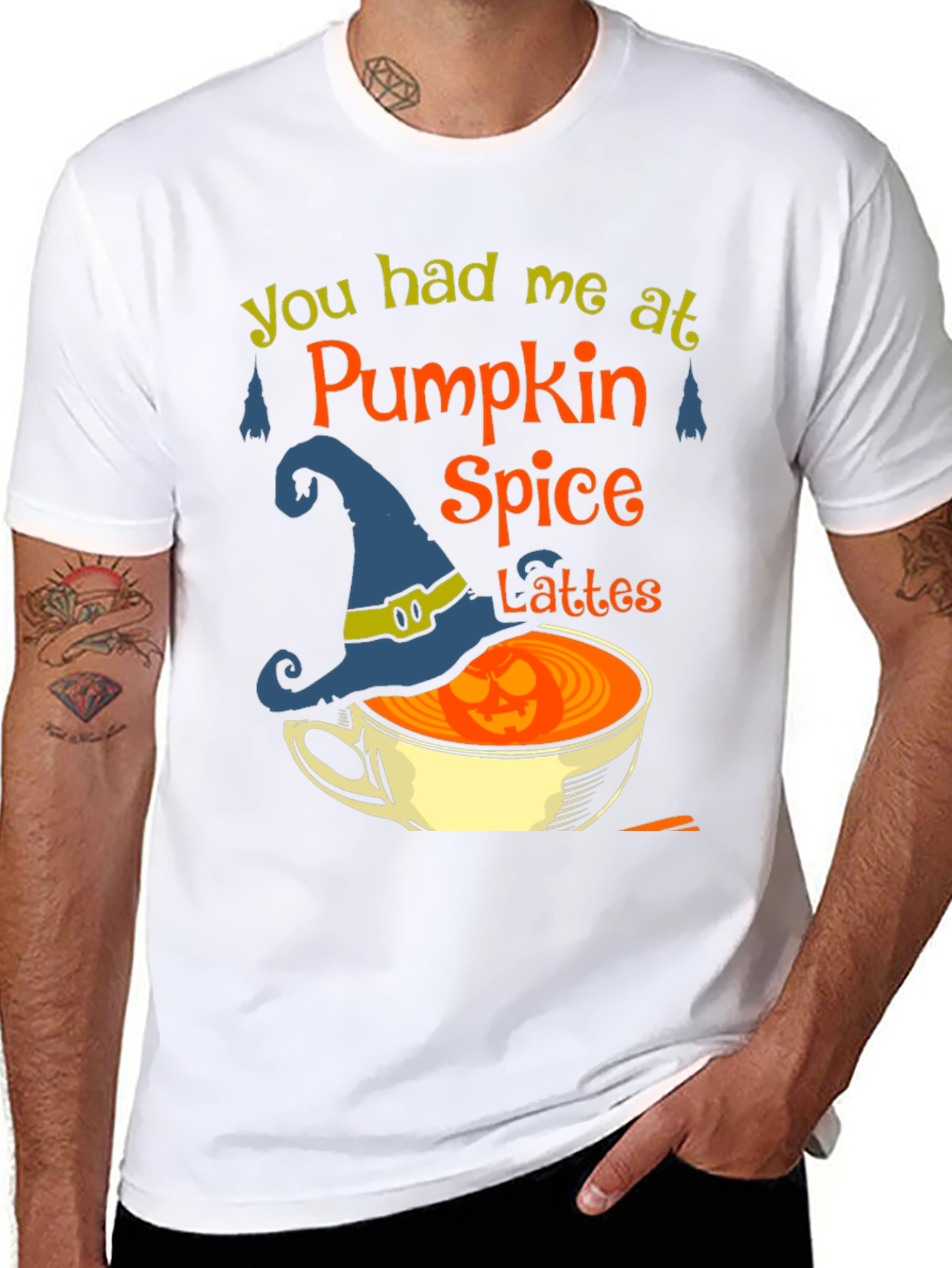 Pumpkin Spice Latte T-Shirt - You Had Me At...