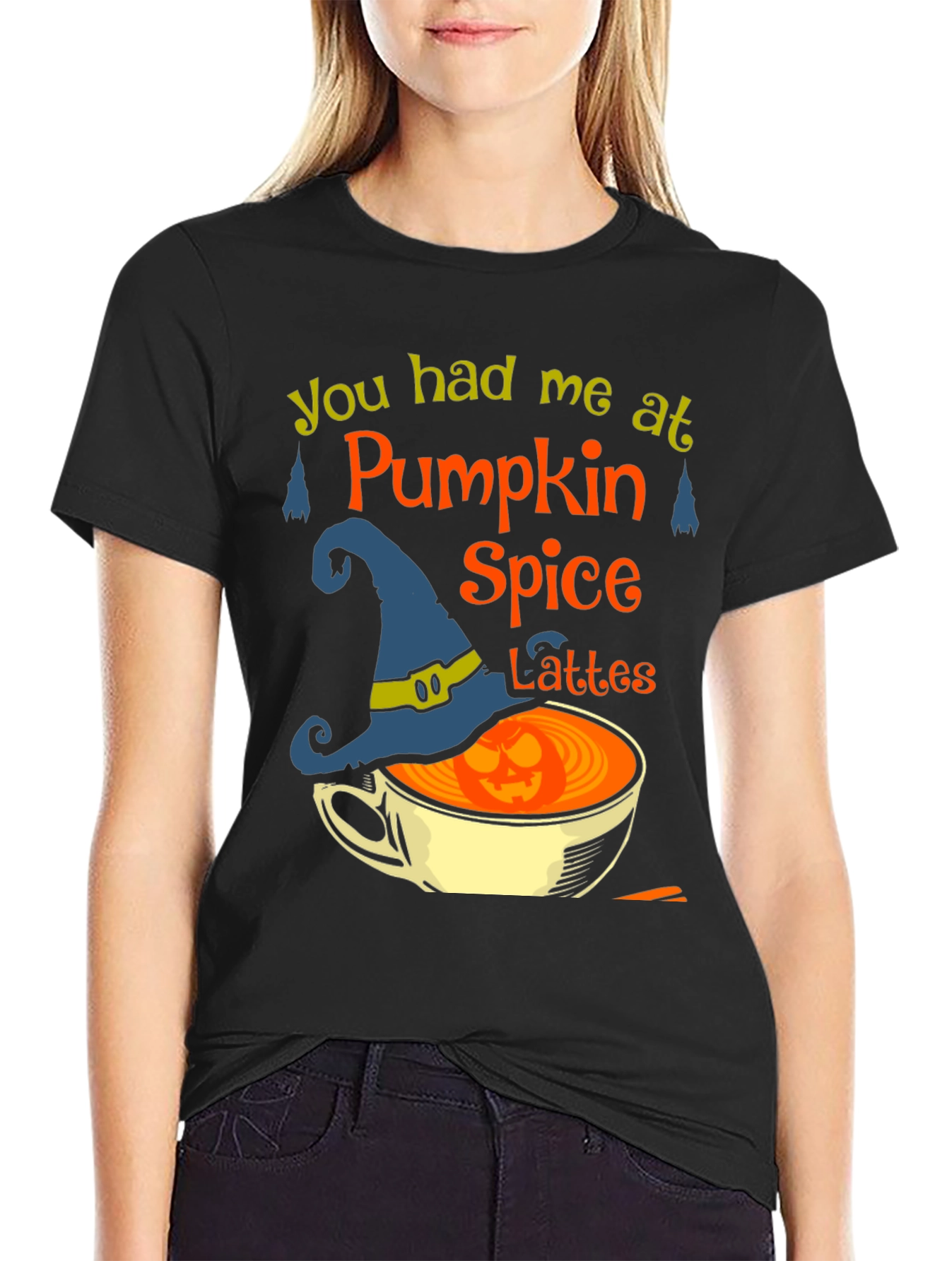 Pumpkin Spice Latte T-Shirt - You Had Me At...