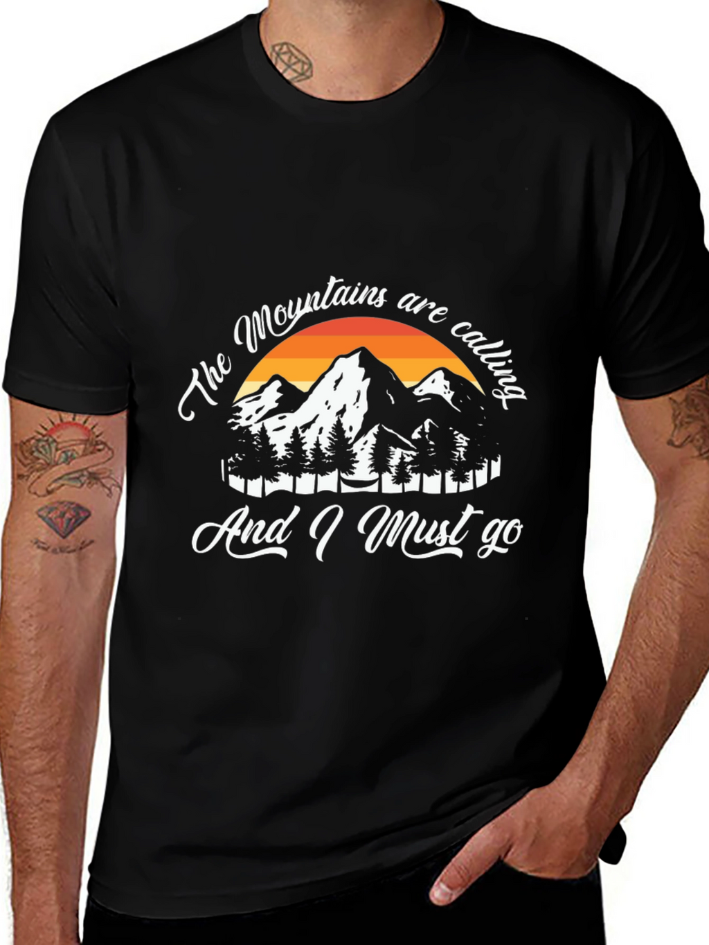 Mountains Are Calling Graphic Tee