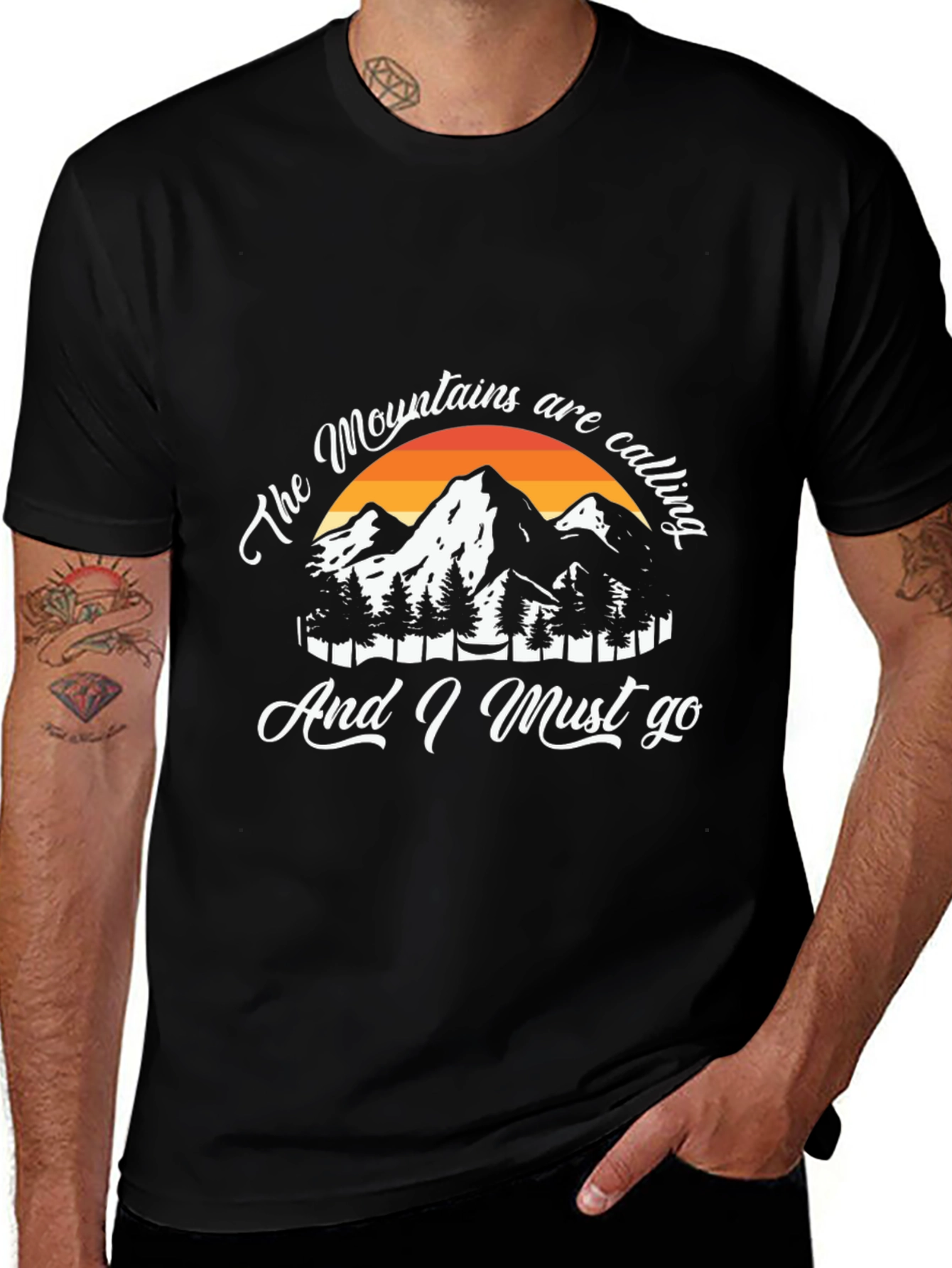 Mountains Are Calling Graphic Tee