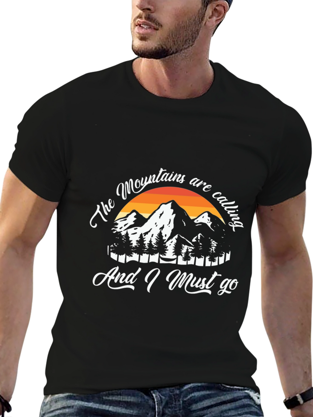 Mountains Are Calling Graphic Tee