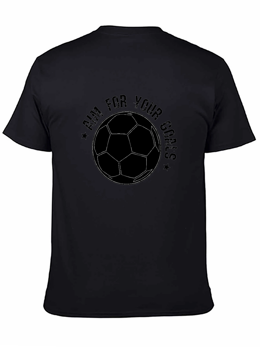 Aim For Your Goals Soccer T-Shirt