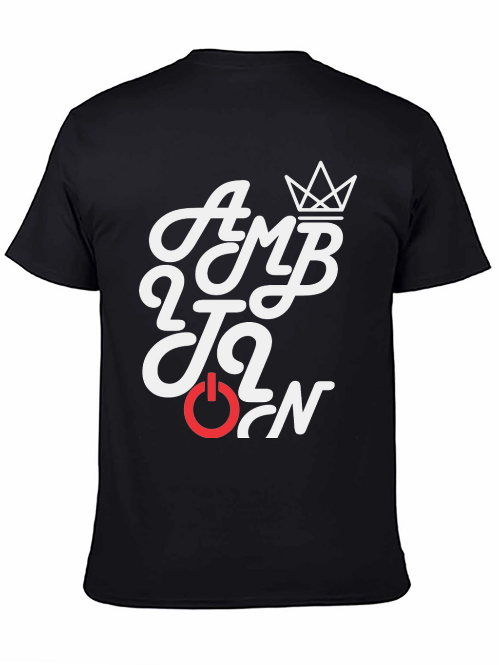 Ambition Graphic Tee - Stylish Black T-Shirt