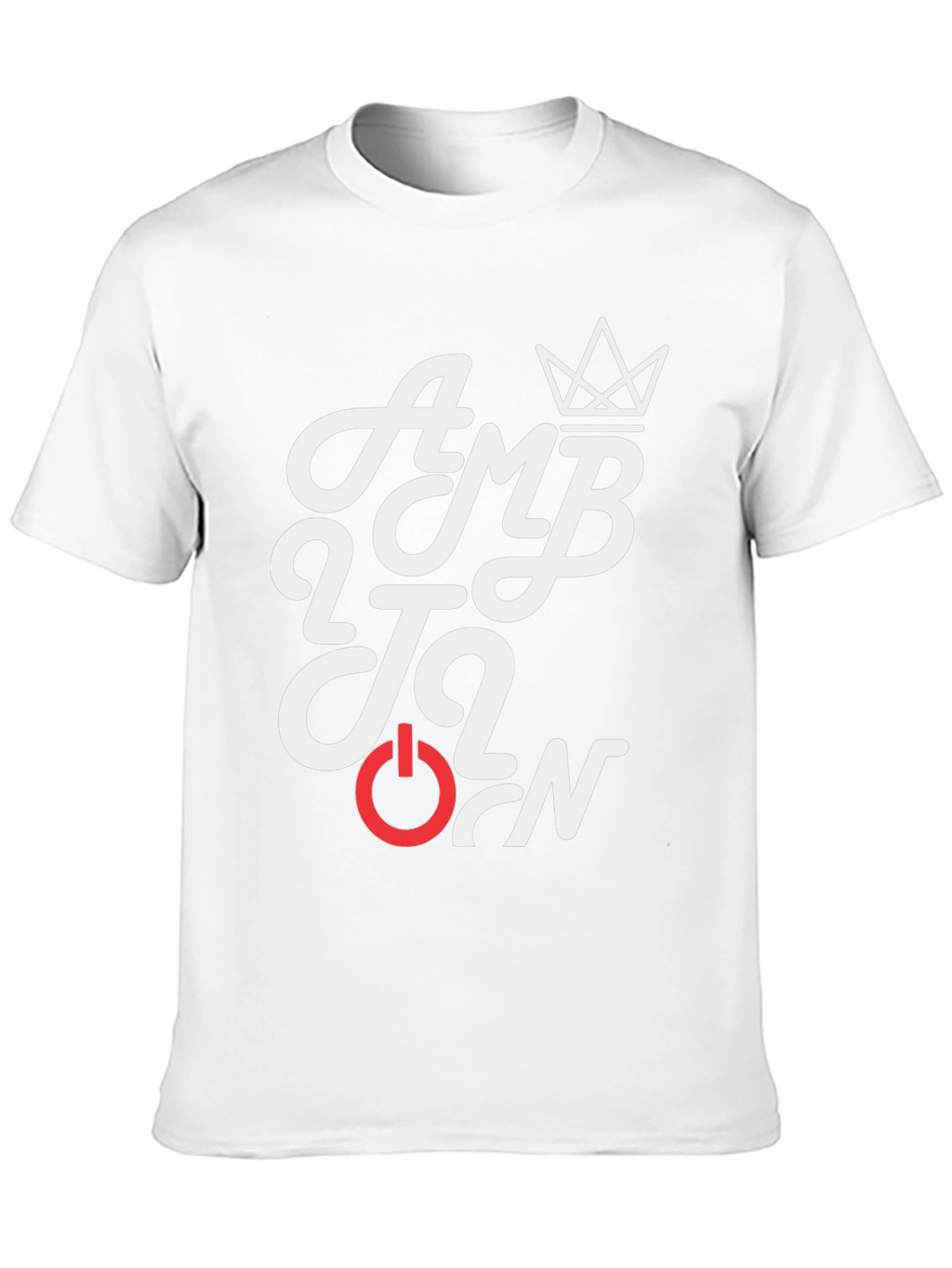 Ambition Graphic Tee - Stylish Black T-Shirt