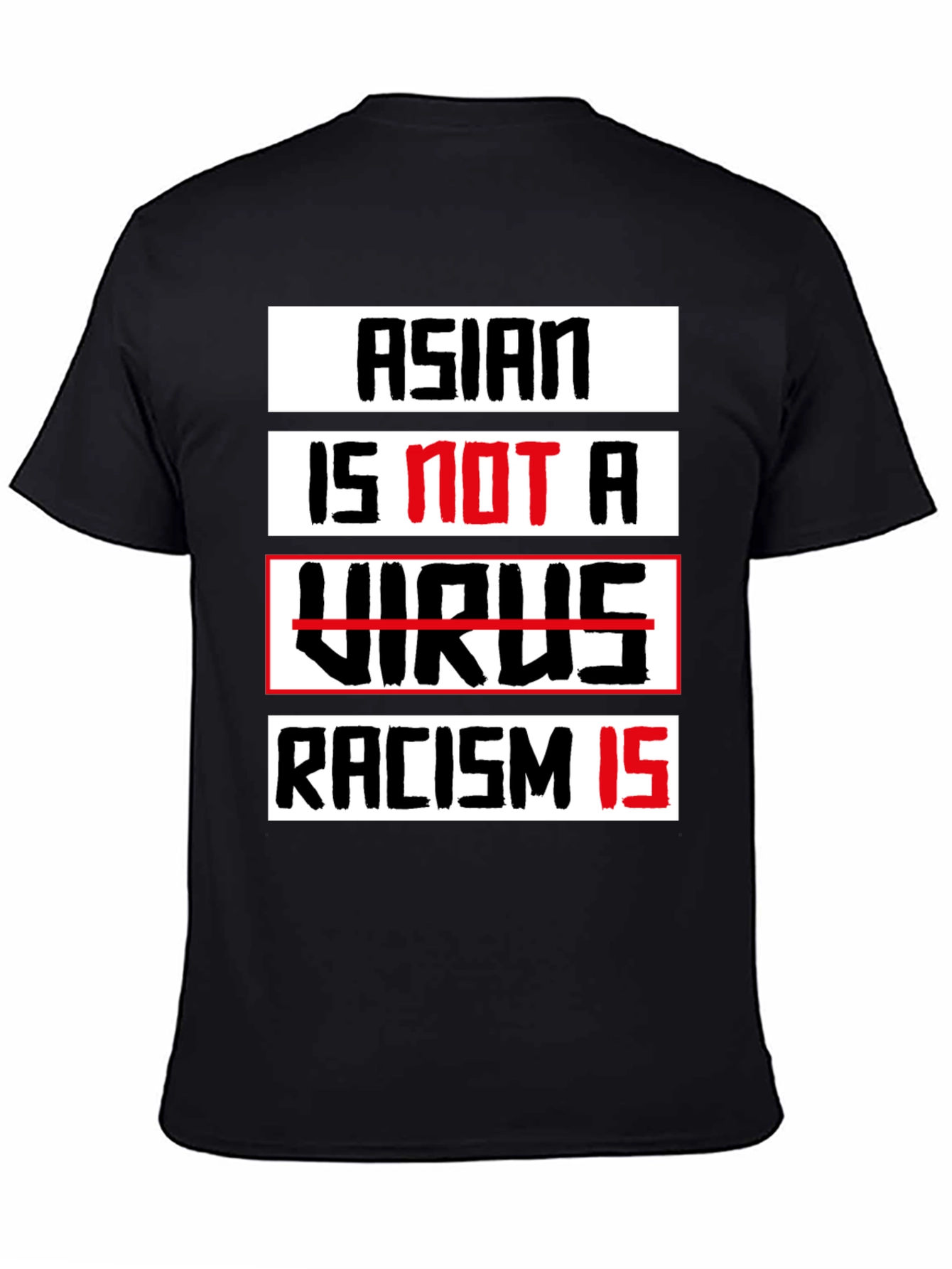 Asian Is Not A Virus T-Shirt - Stop Racism