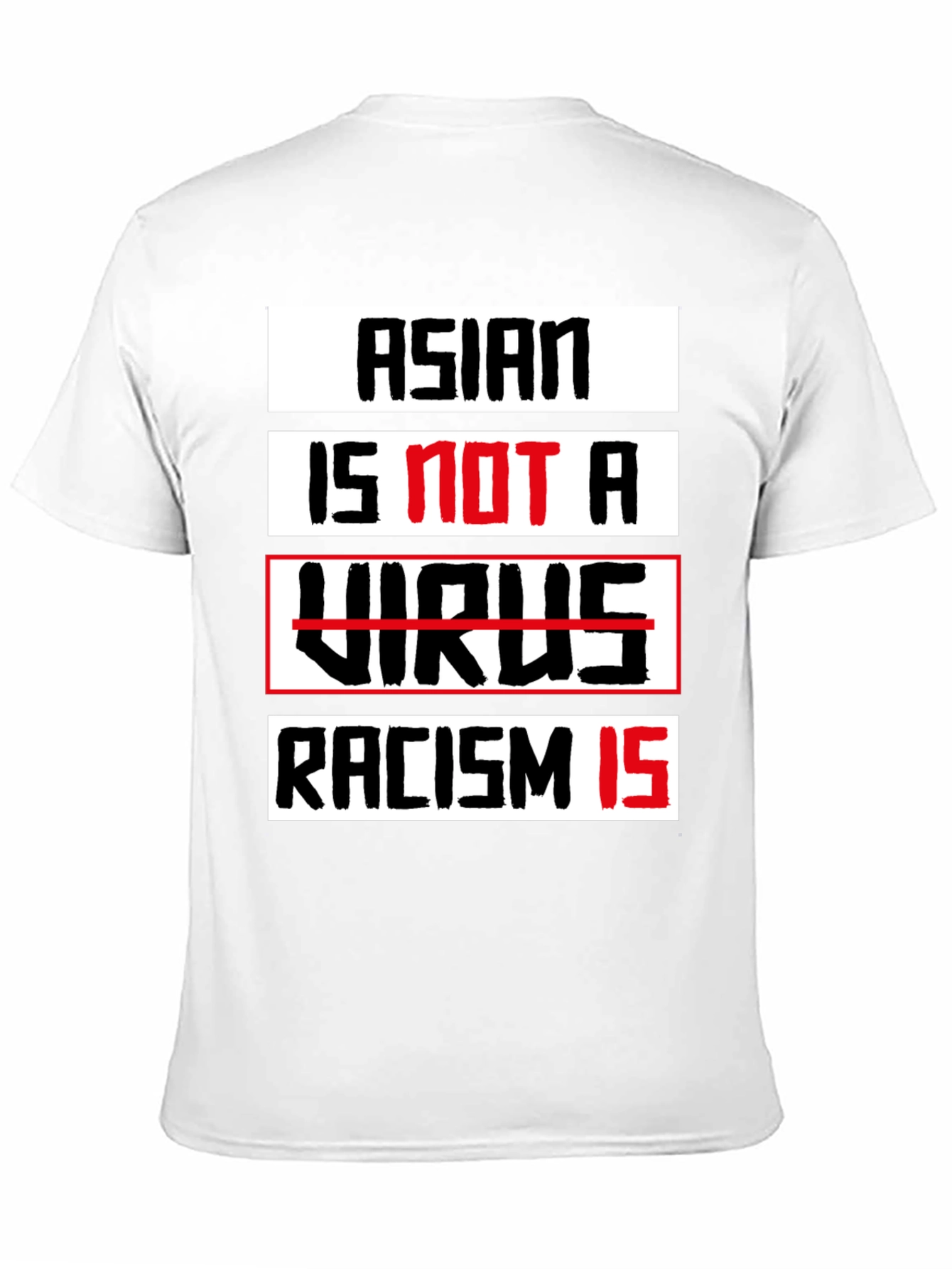 Asian Is Not A Virus T-Shirt - Stop Racism