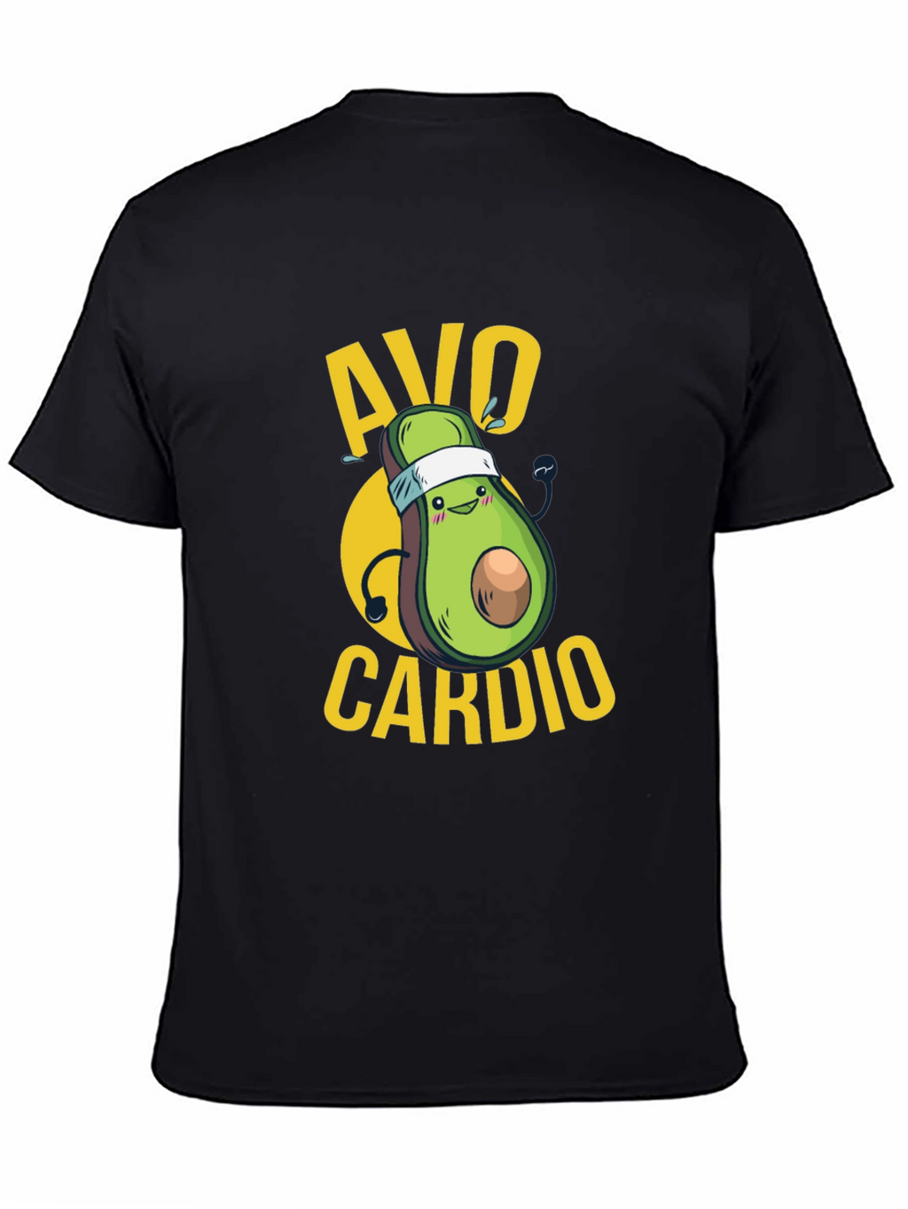 Avo Cardio T-Shirt - Funny Avocado Workout Tee