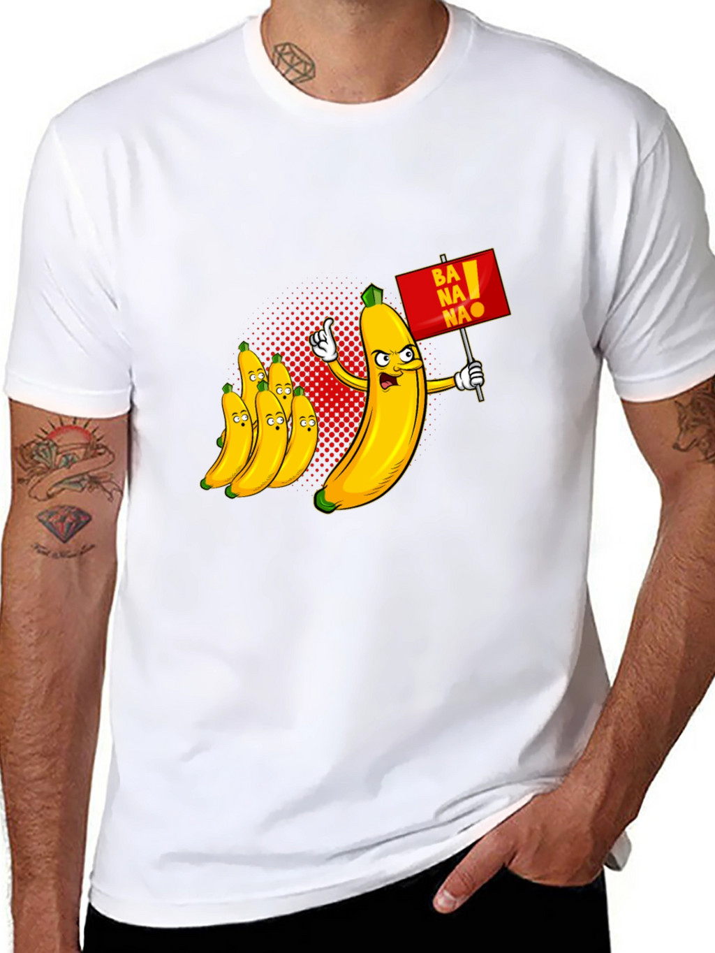 Banana Revolution Graphic T-Shirt