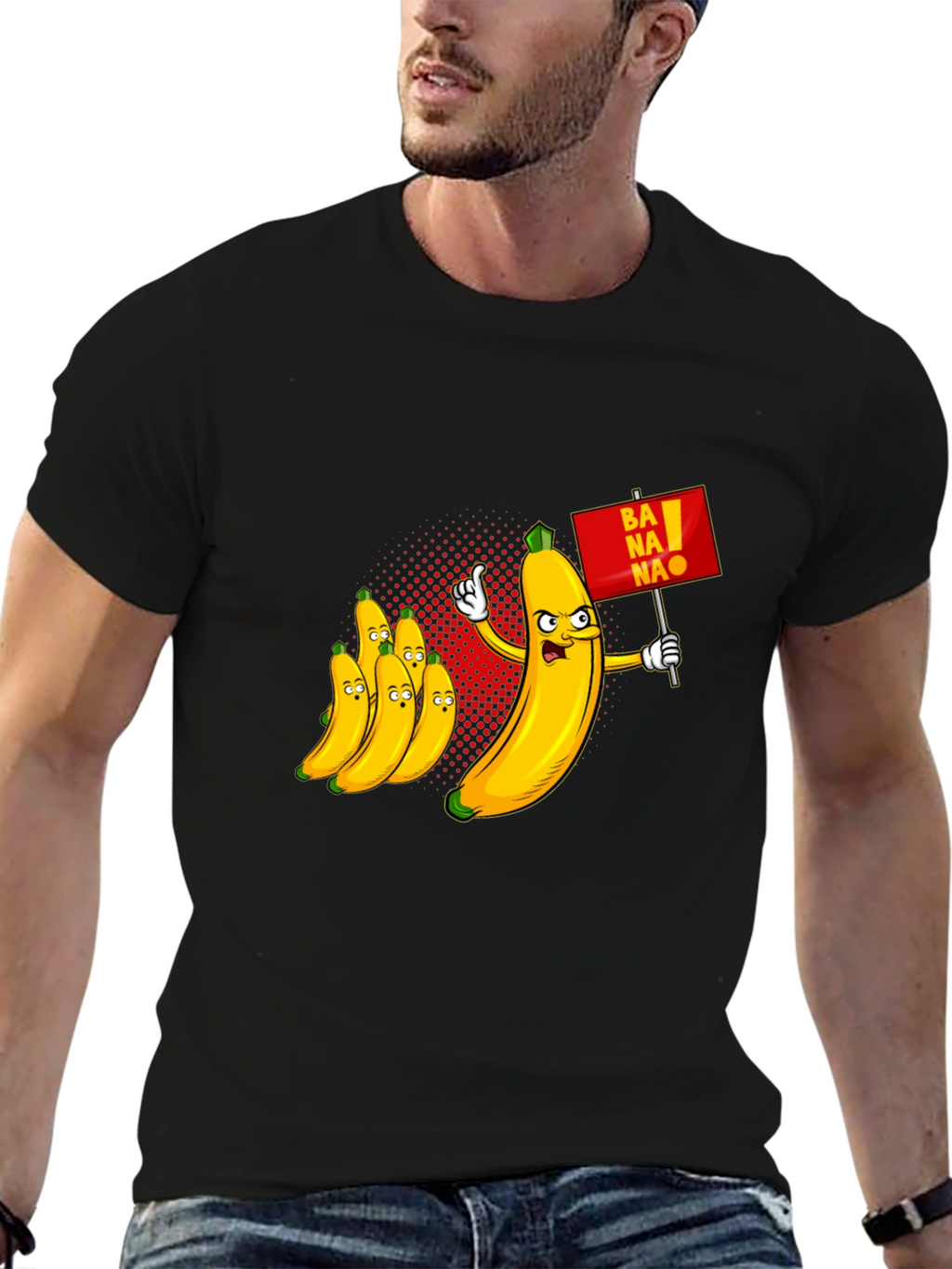 Banana Revolution Graphic T-Shirt