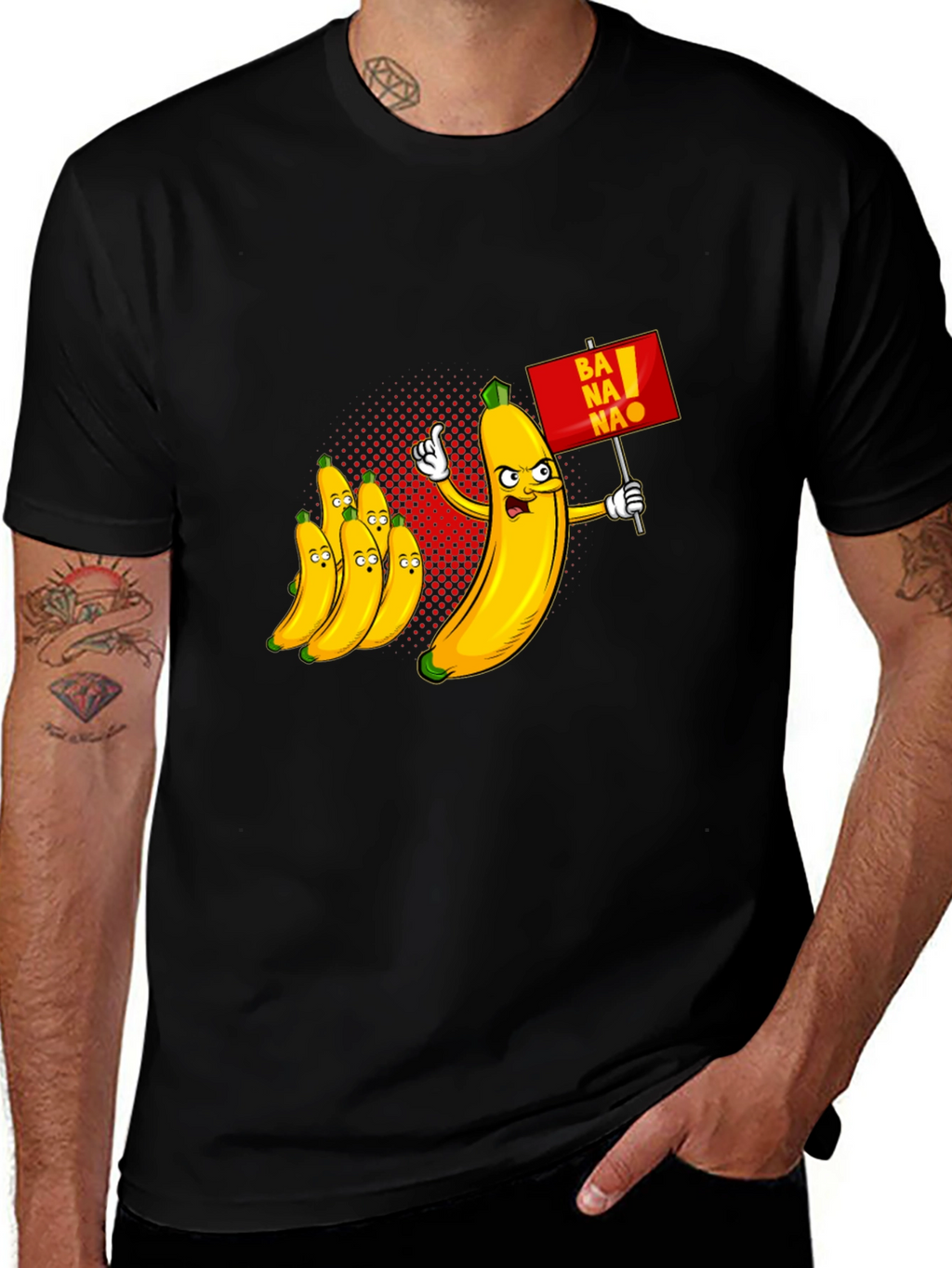 Banana Revolution Graphic T-Shirt