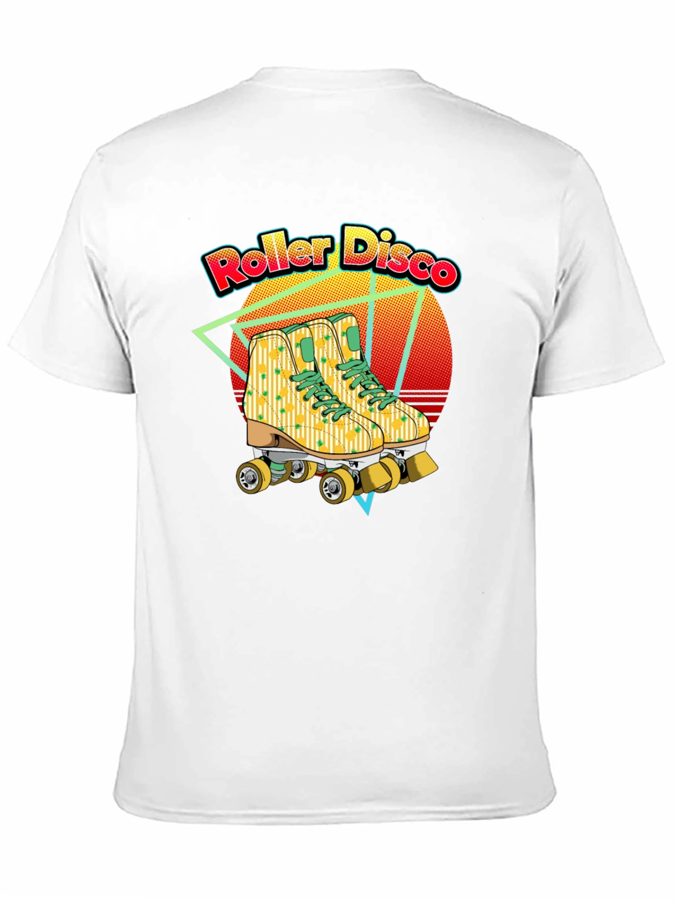 Retro Roller Disco Graphic Tee
