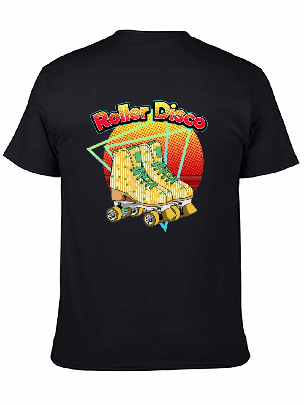 Retro Roller Disco Graphic Tee