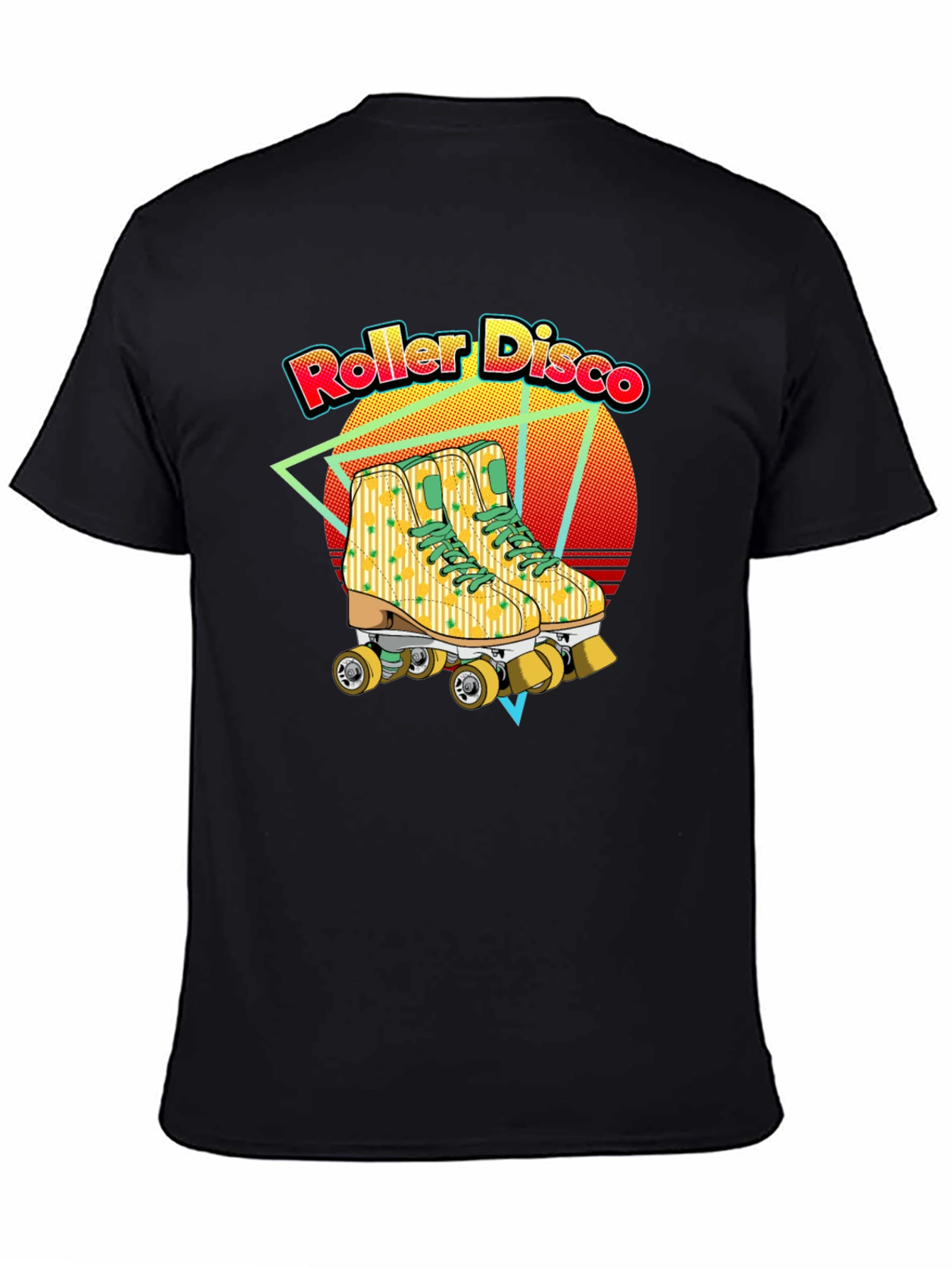 Retro Roller Disco Graphic Tee