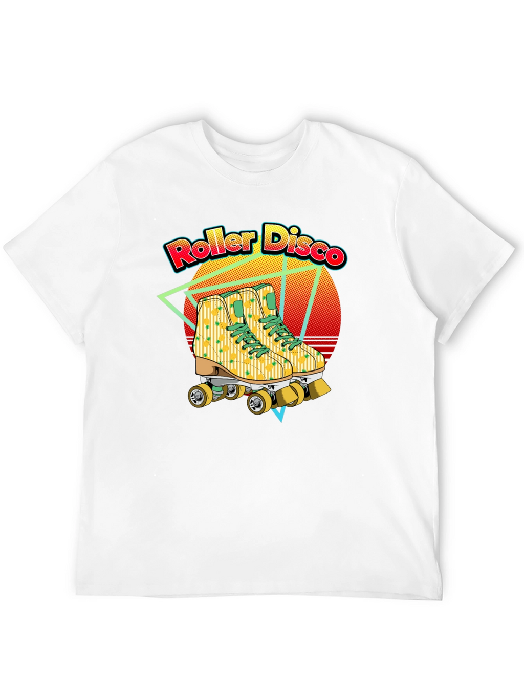 Retro Roller Disco Graphic Tee