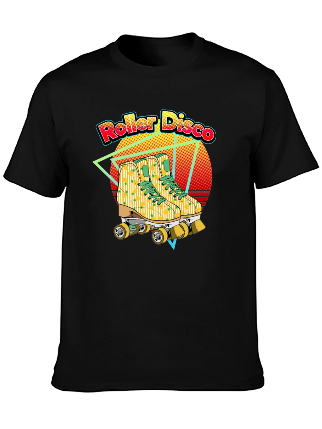 Retro Roller Disco Graphic Tee