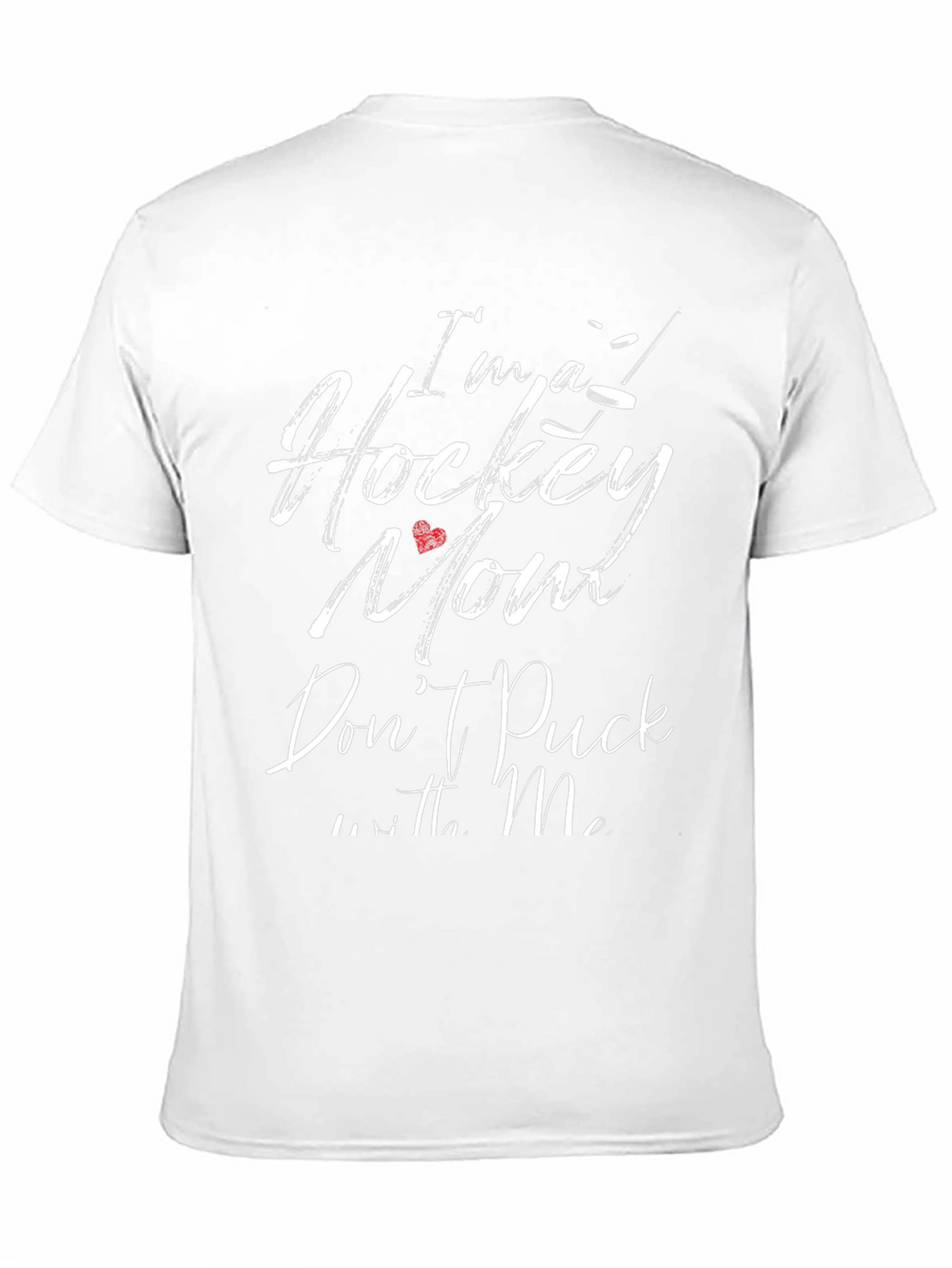 Im a Hockey Mom Graphic T-Shirt - Black
