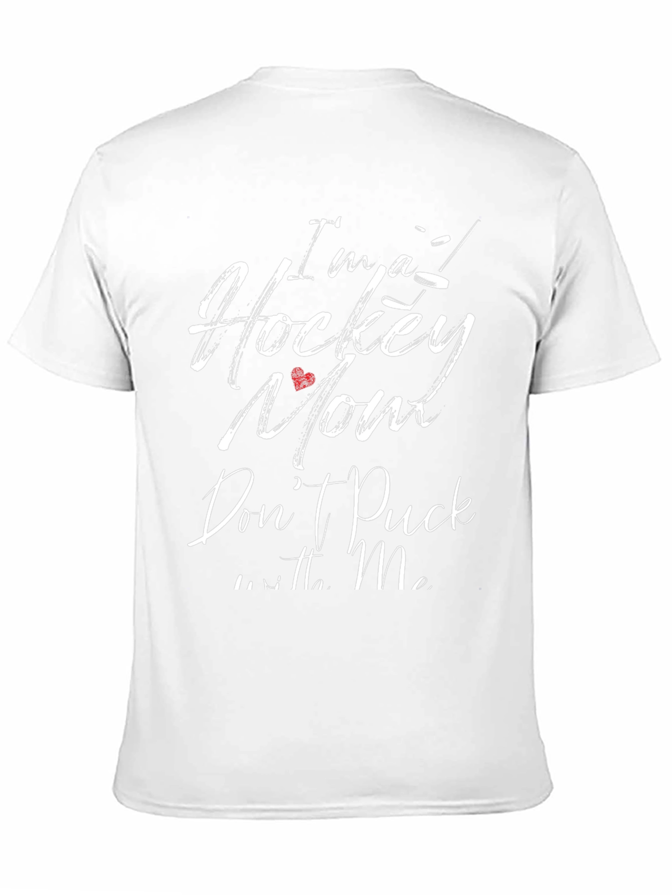 Im a Hockey Mom Graphic T-Shirt - Black