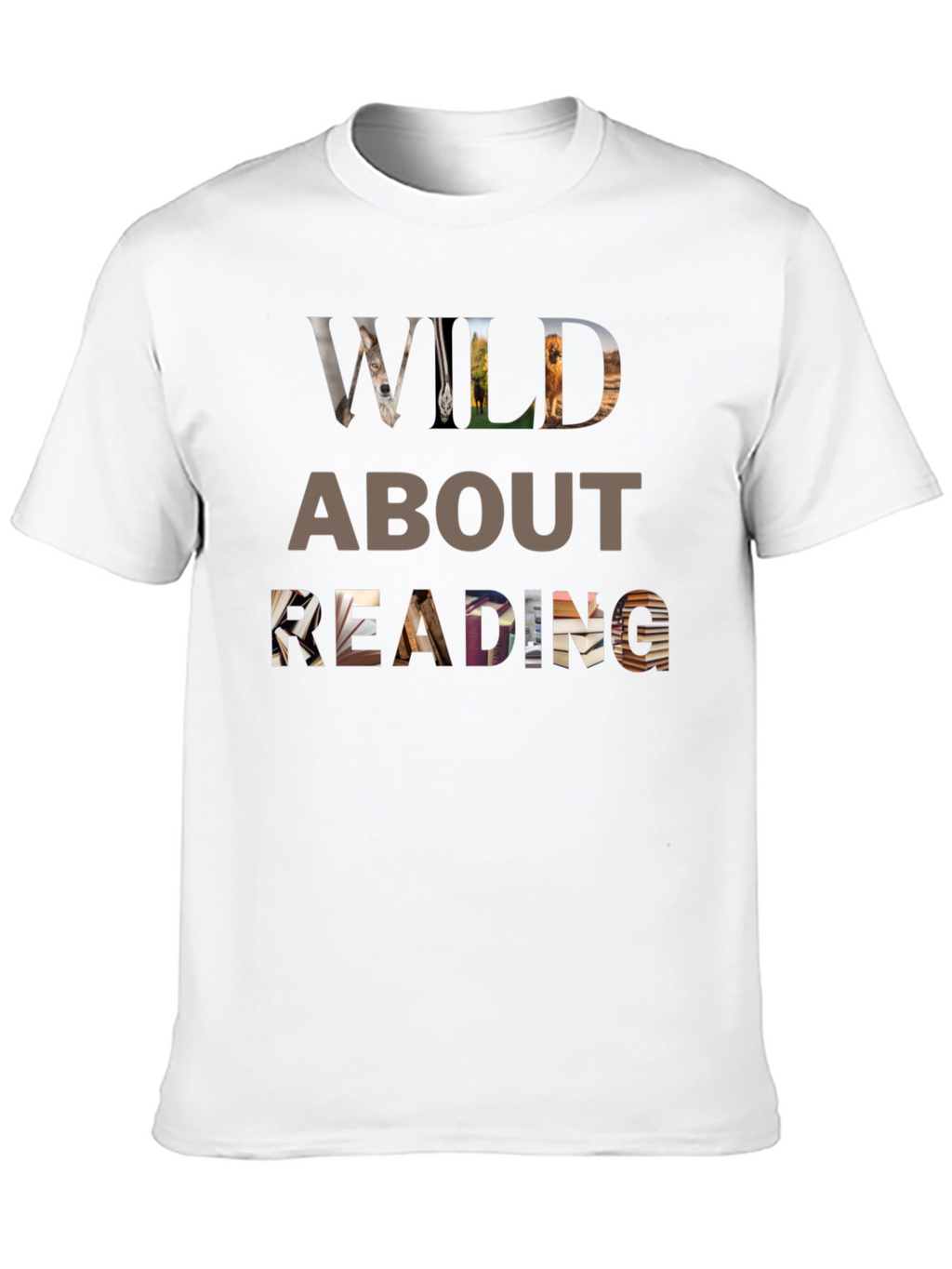Wild About Reading Graphic T-Shirt