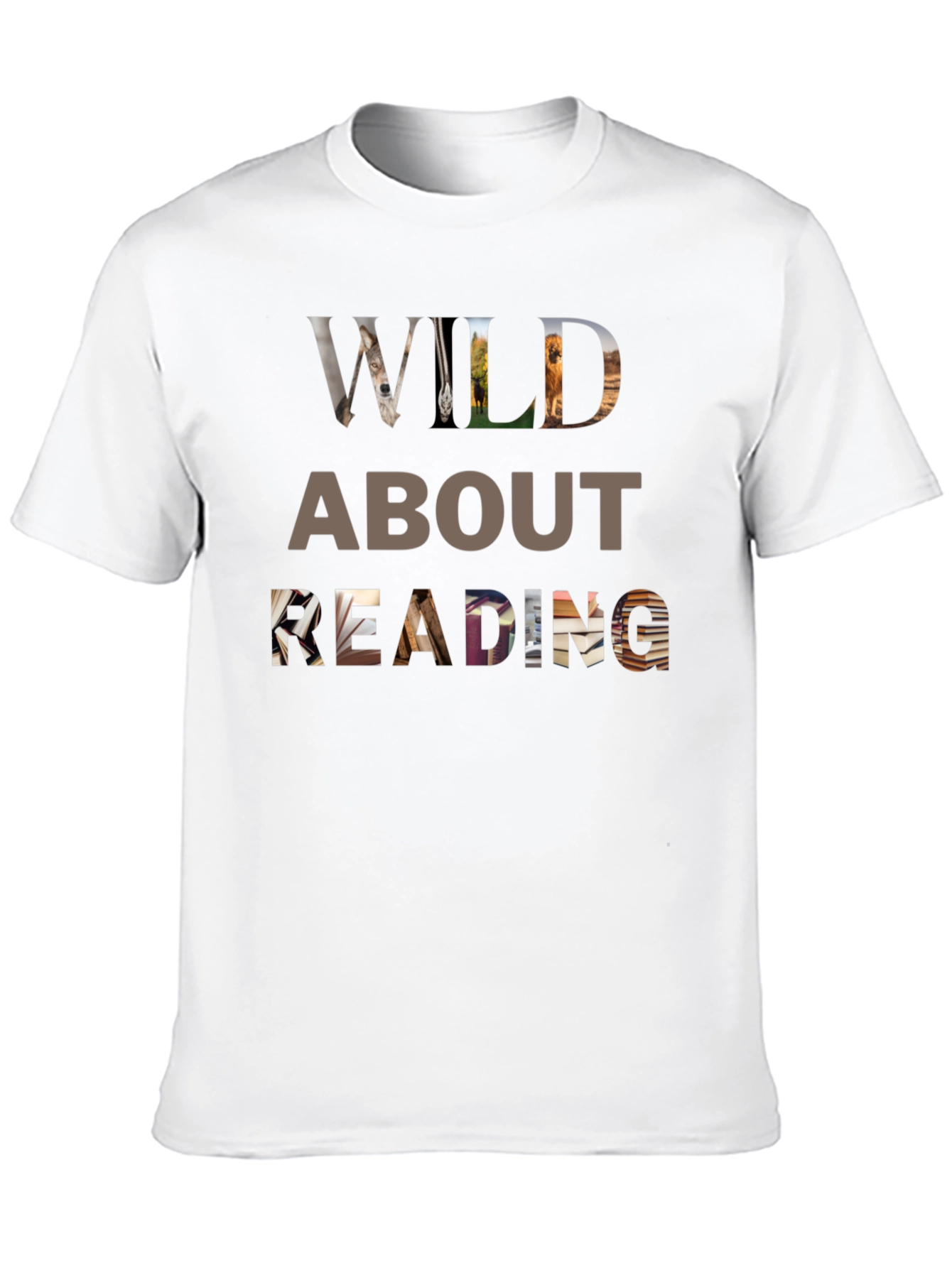 Wild About Reading Graphic T-Shirt
