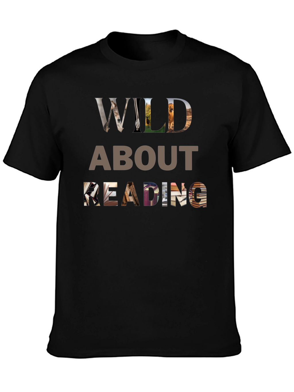 Wild About Reading Graphic T-Shirt