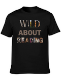 Wild About Reading Graphic T-Shirt