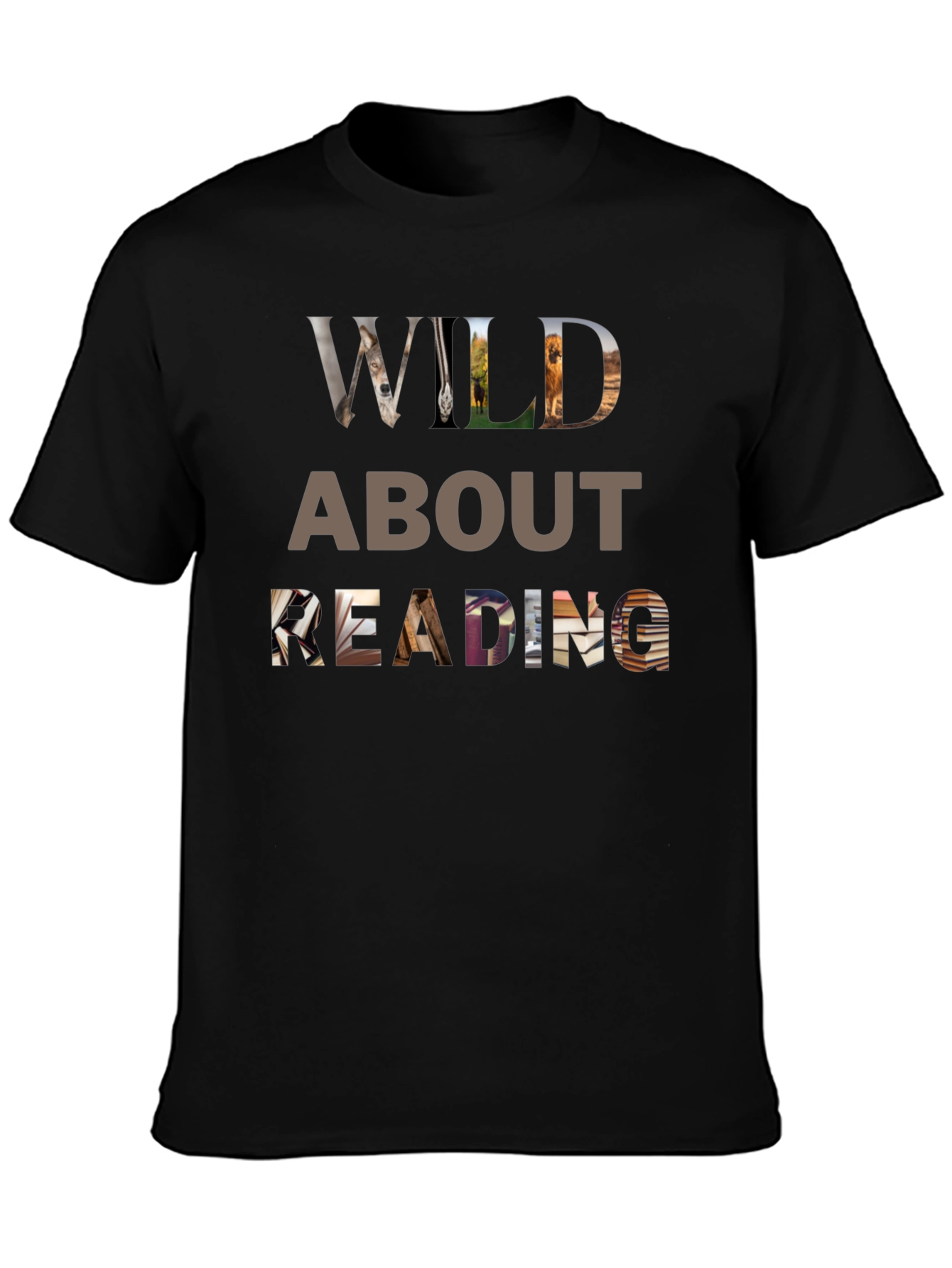 Wild About Reading Graphic T-Shirt