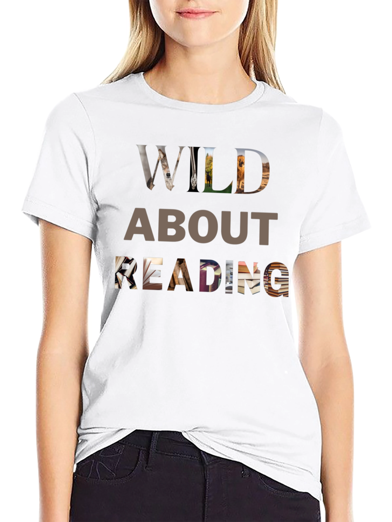 Wild About Reading Graphic T-Shirt