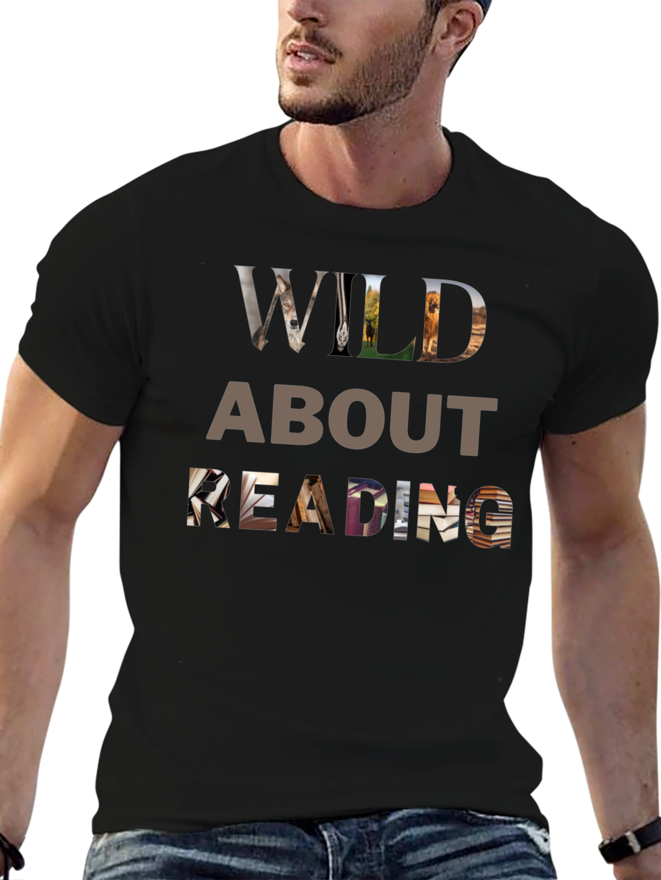 Wild About Reading Graphic T-Shirt